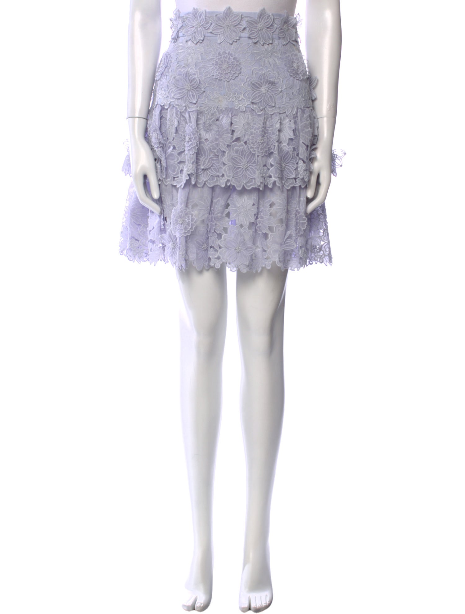 Zimmermann Linen Knee-Length Skirt