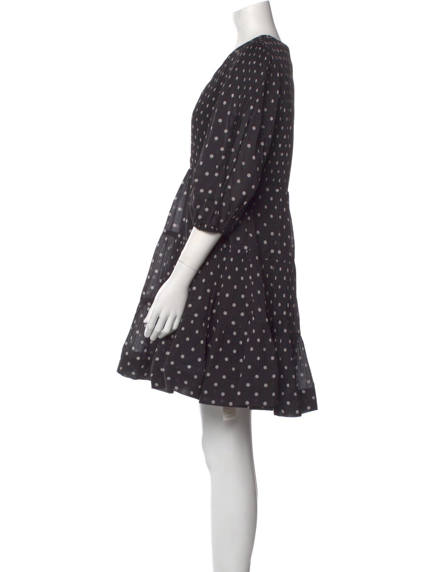 Zimmermann Polka Dot Print Mini Dress