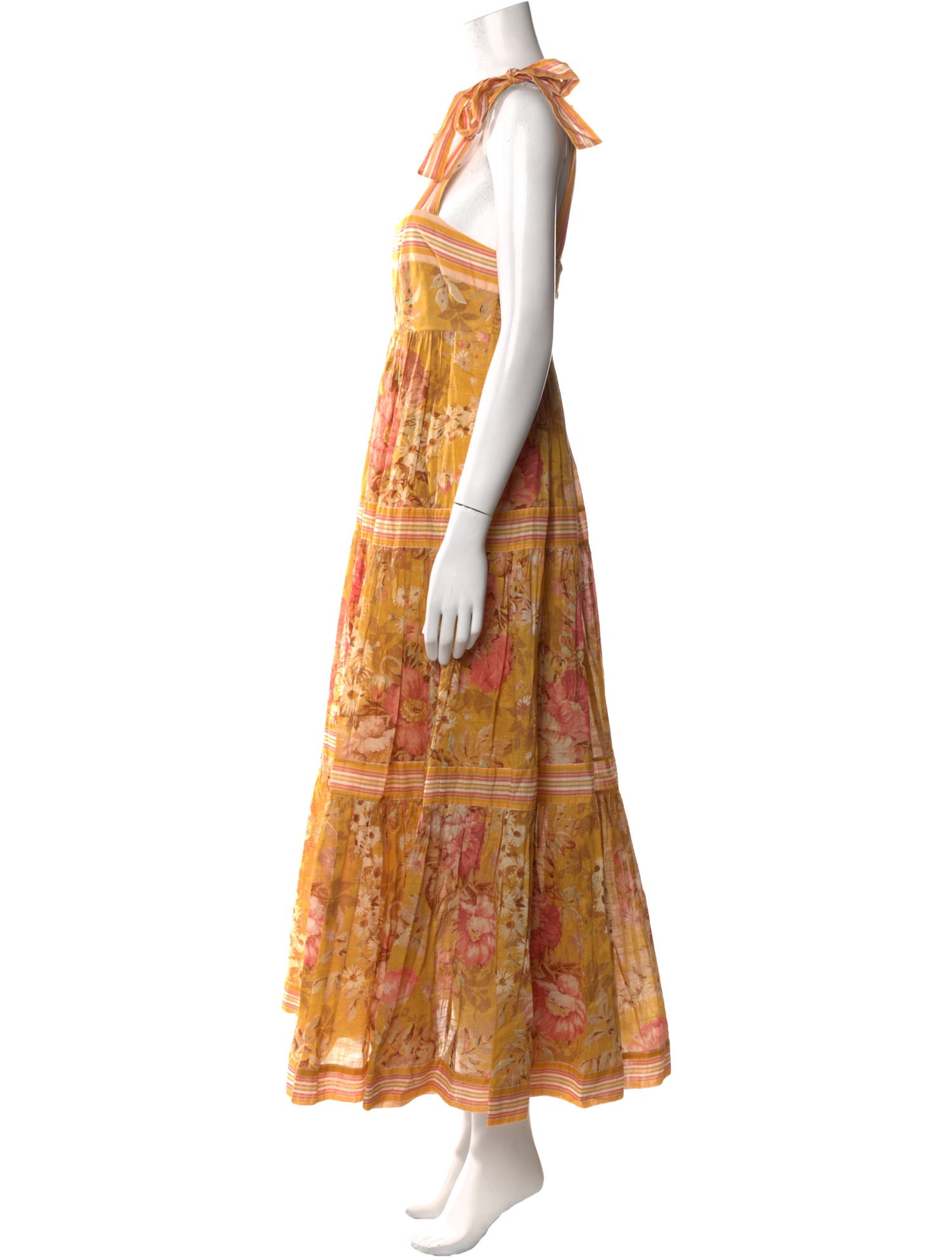 Zimmermann Floral Print Long Dress