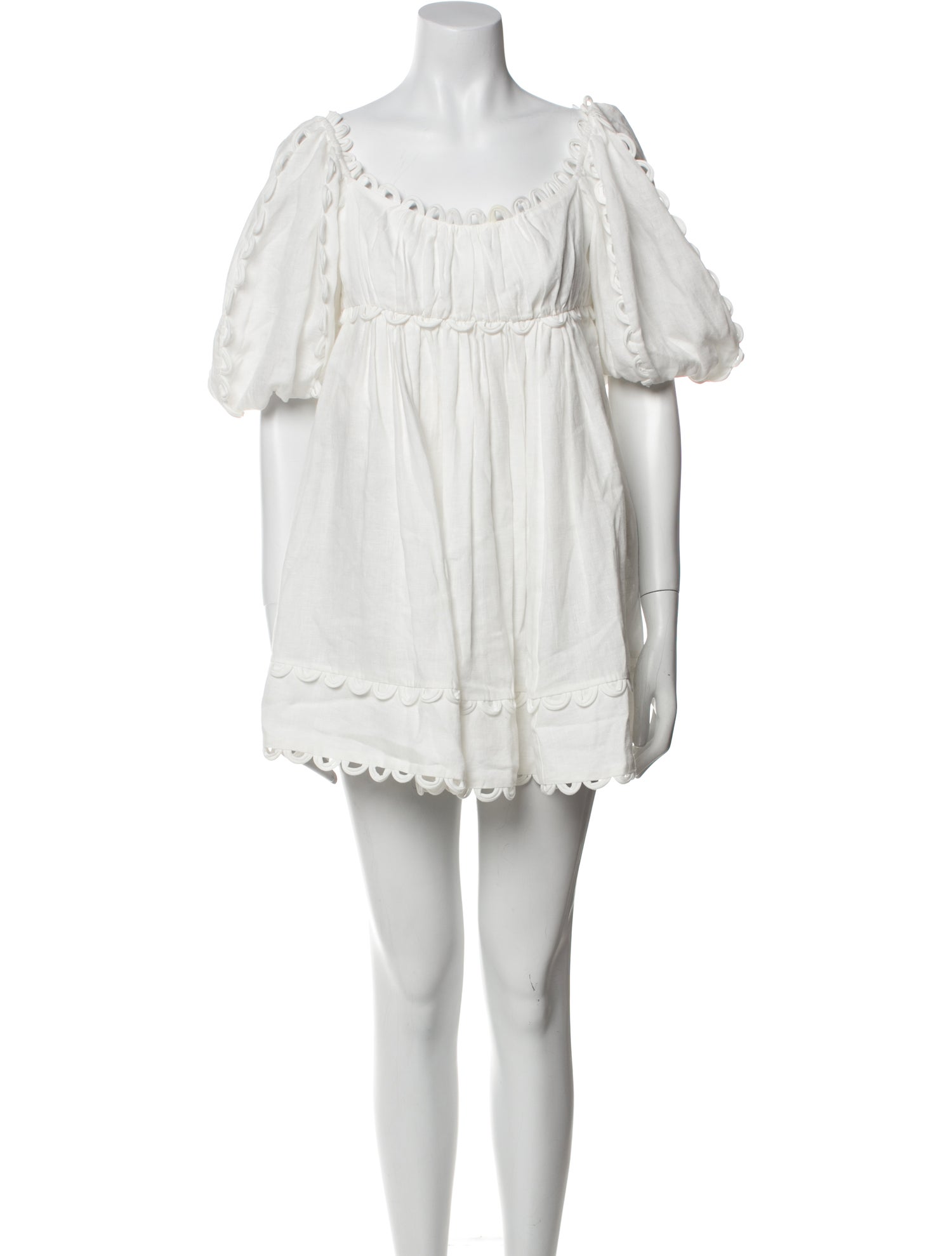 Zimmermann Linen Mini Dress