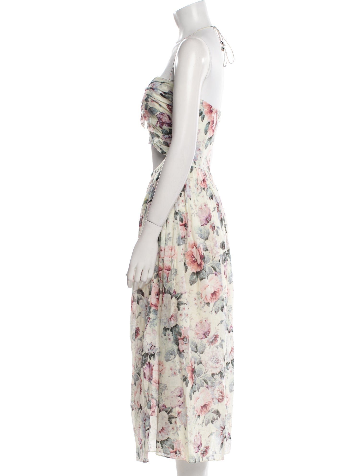 Zimmermann Floral Print Knee-Length Dress