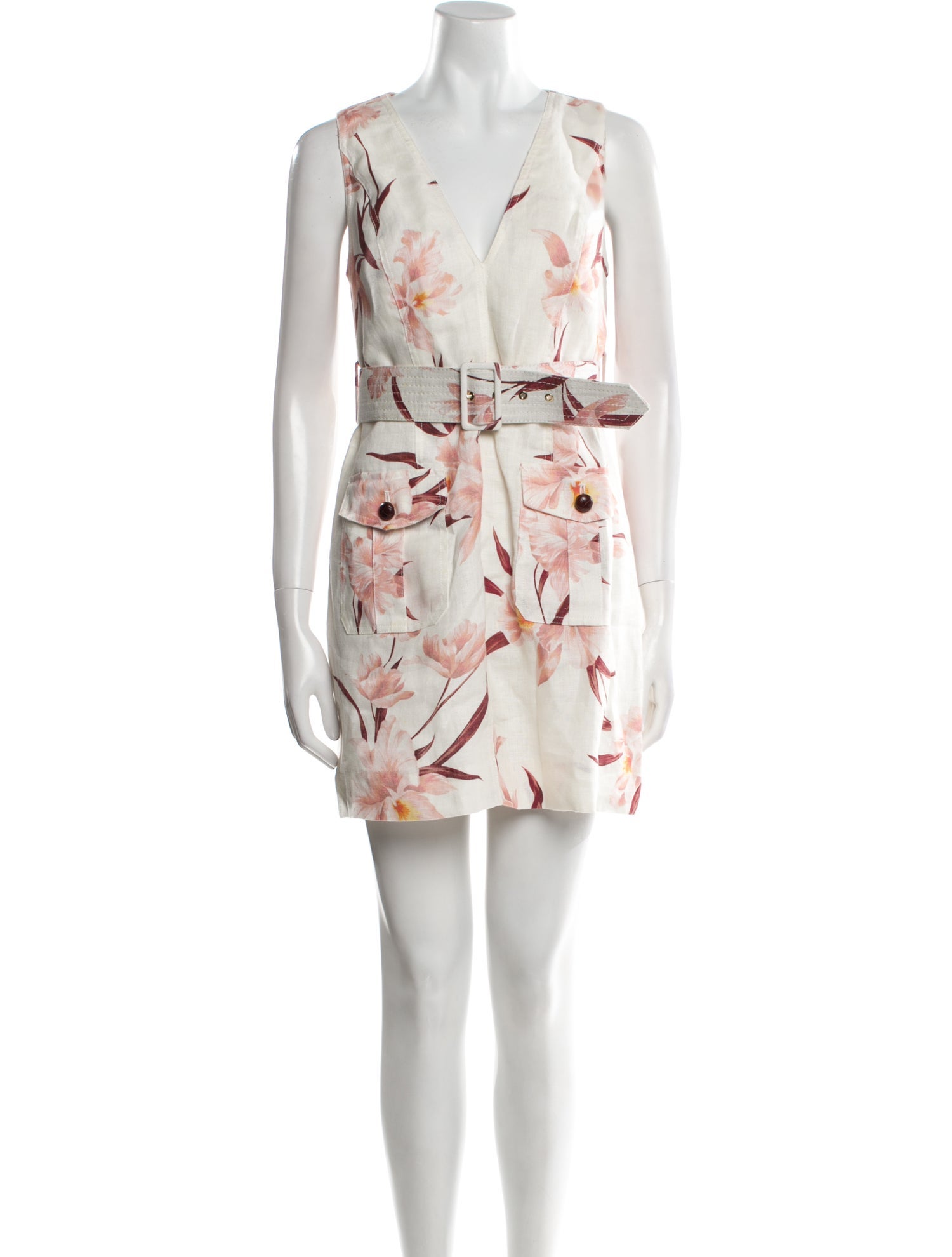 Zimmermann Linen Mini Dress