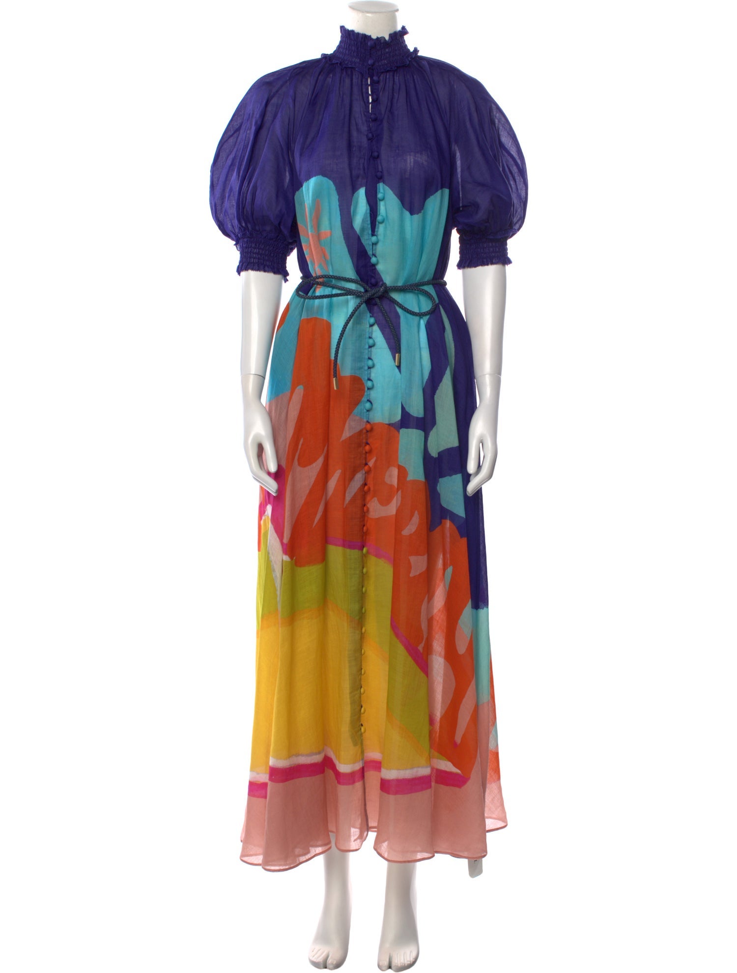 Zimmermann Printed Long Dress