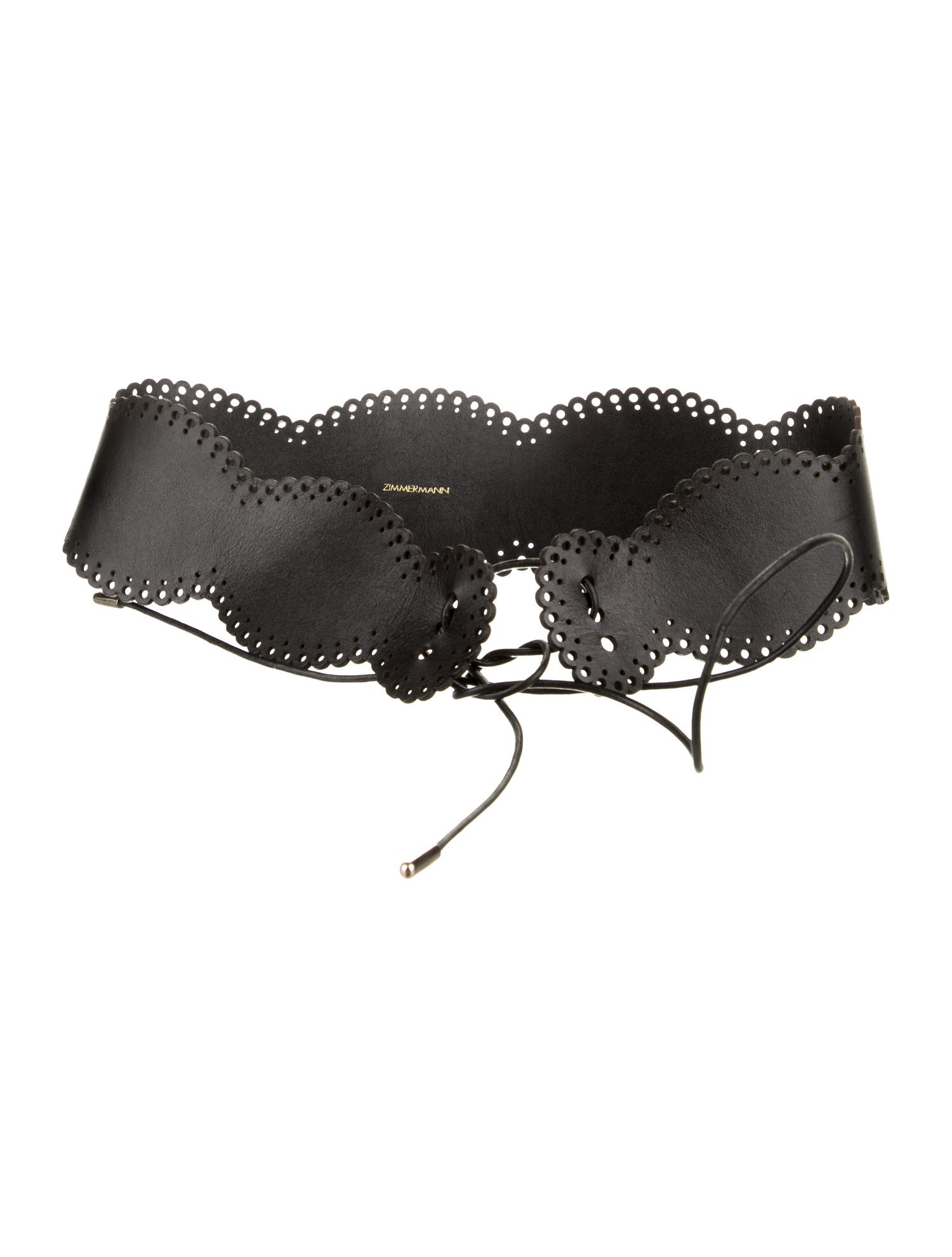 Zimmermann Wide Leather Waist Belt