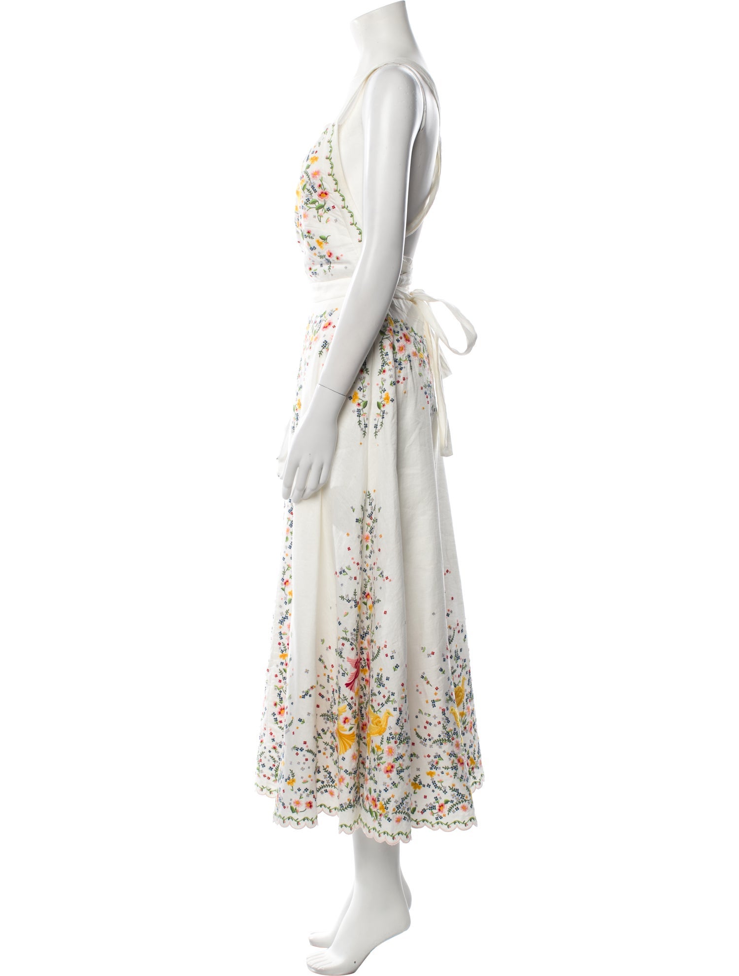 Zimmermann Linen Long Dress