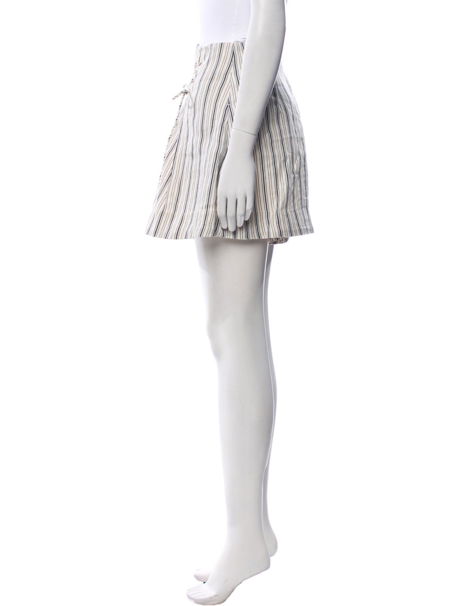 Zimmermann Linen Mini Shorts