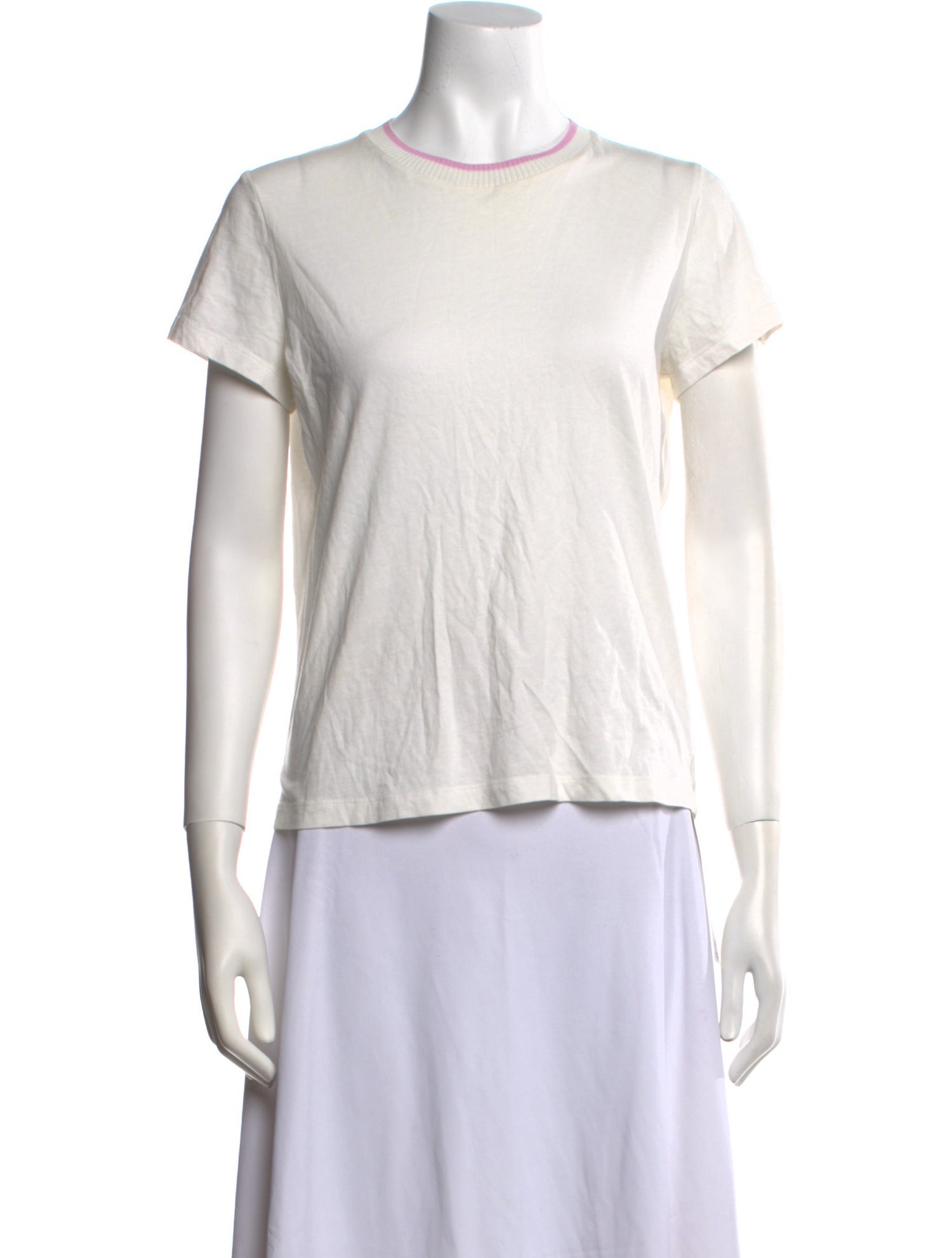 Zimmermann Crew Neck Short Sleeve T-Shirt