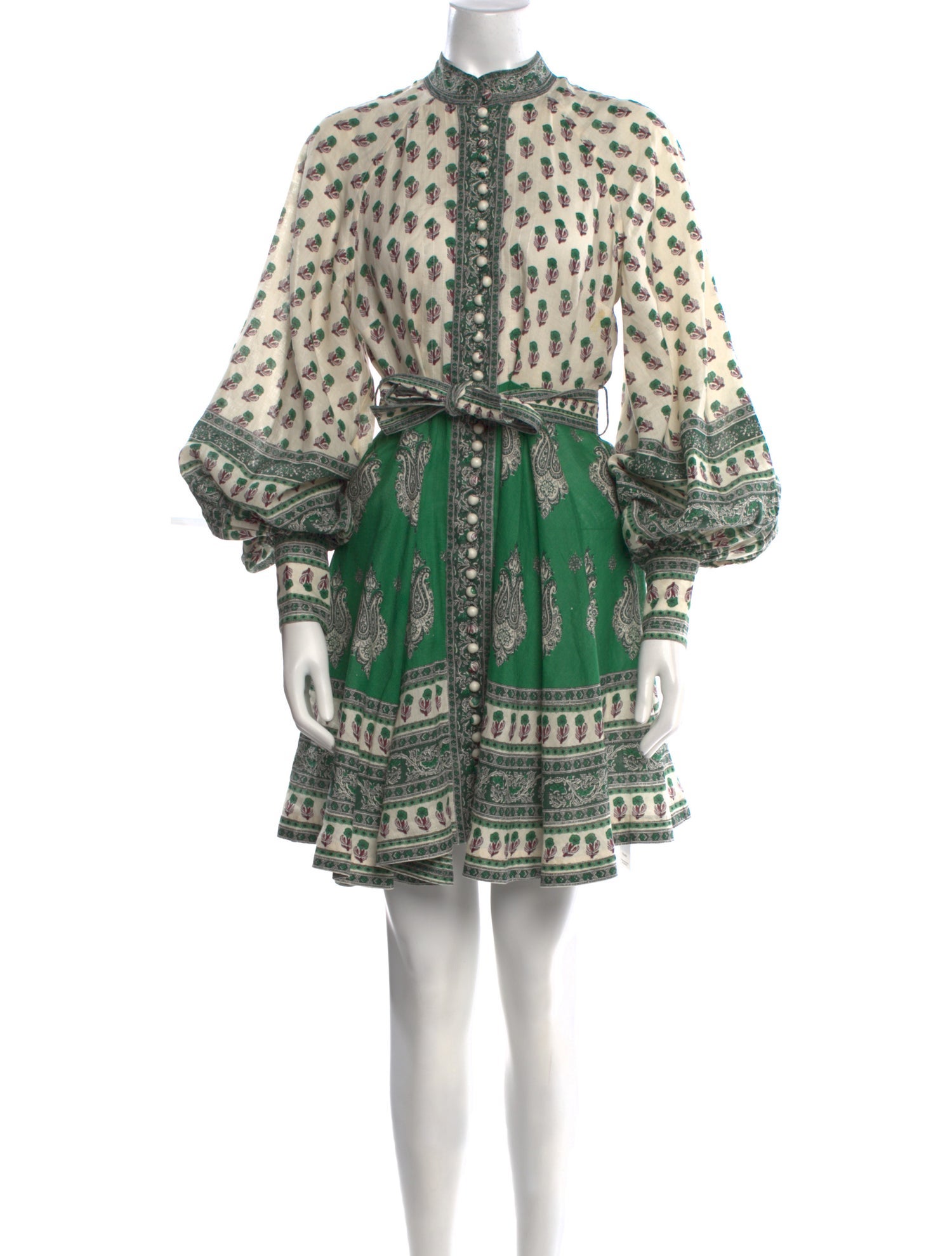 Zimmermann Linen Mini Dress