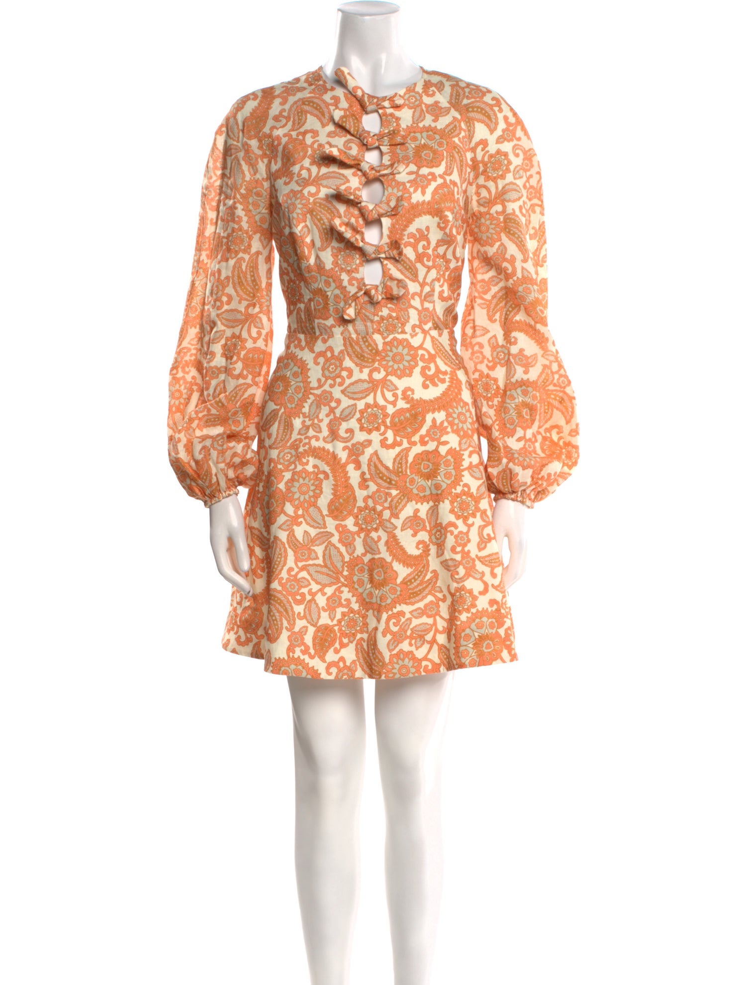 Zimmermann Linen Mini Dress