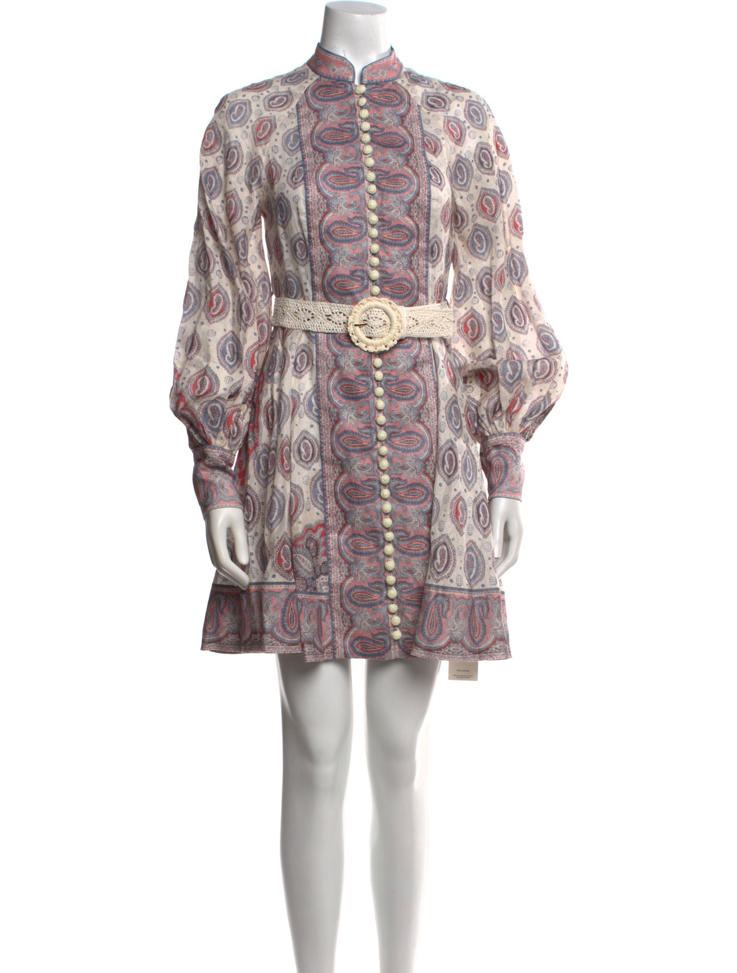 Zimmermann Linen Mini Dress