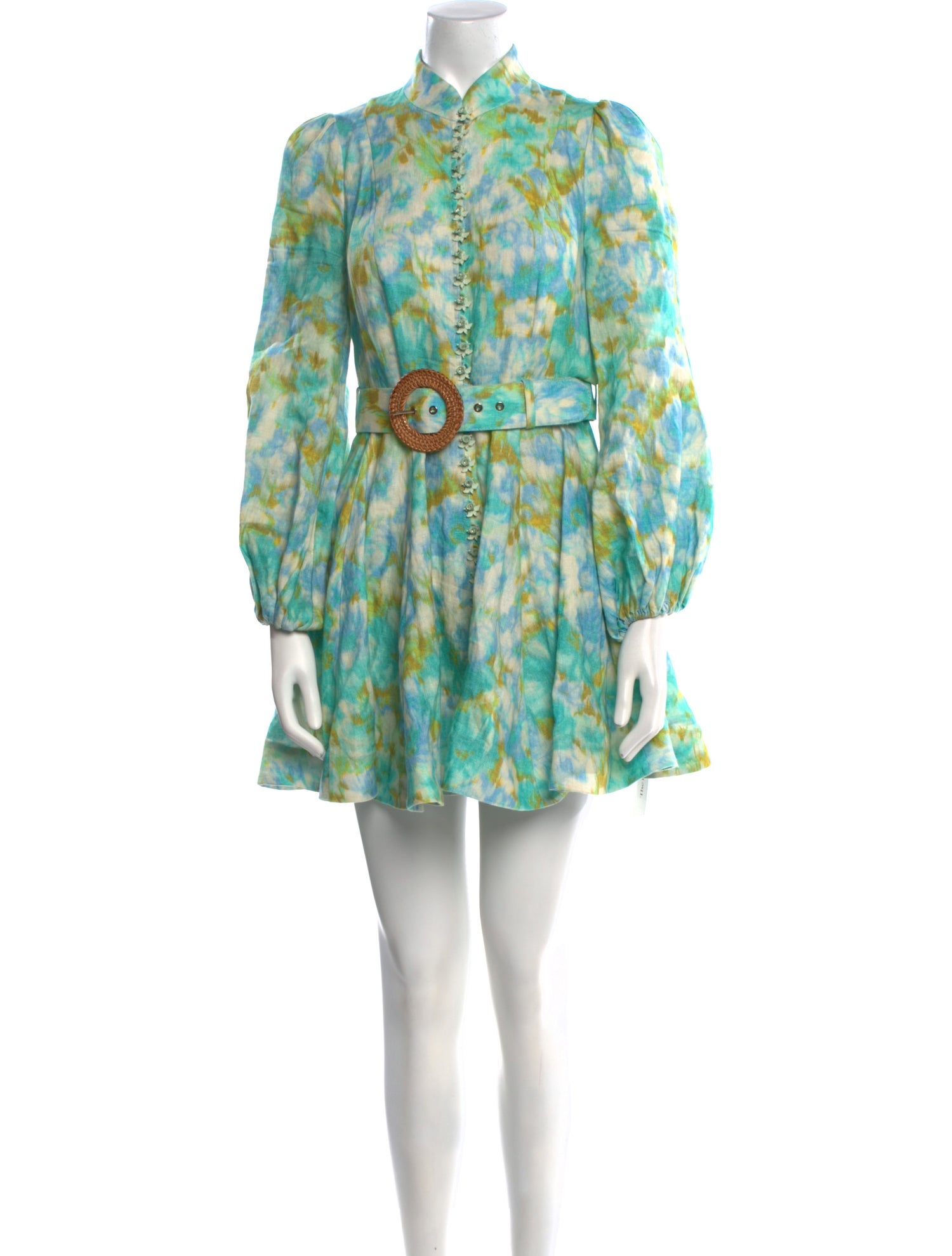 Zimmermann Linen Mini Dress