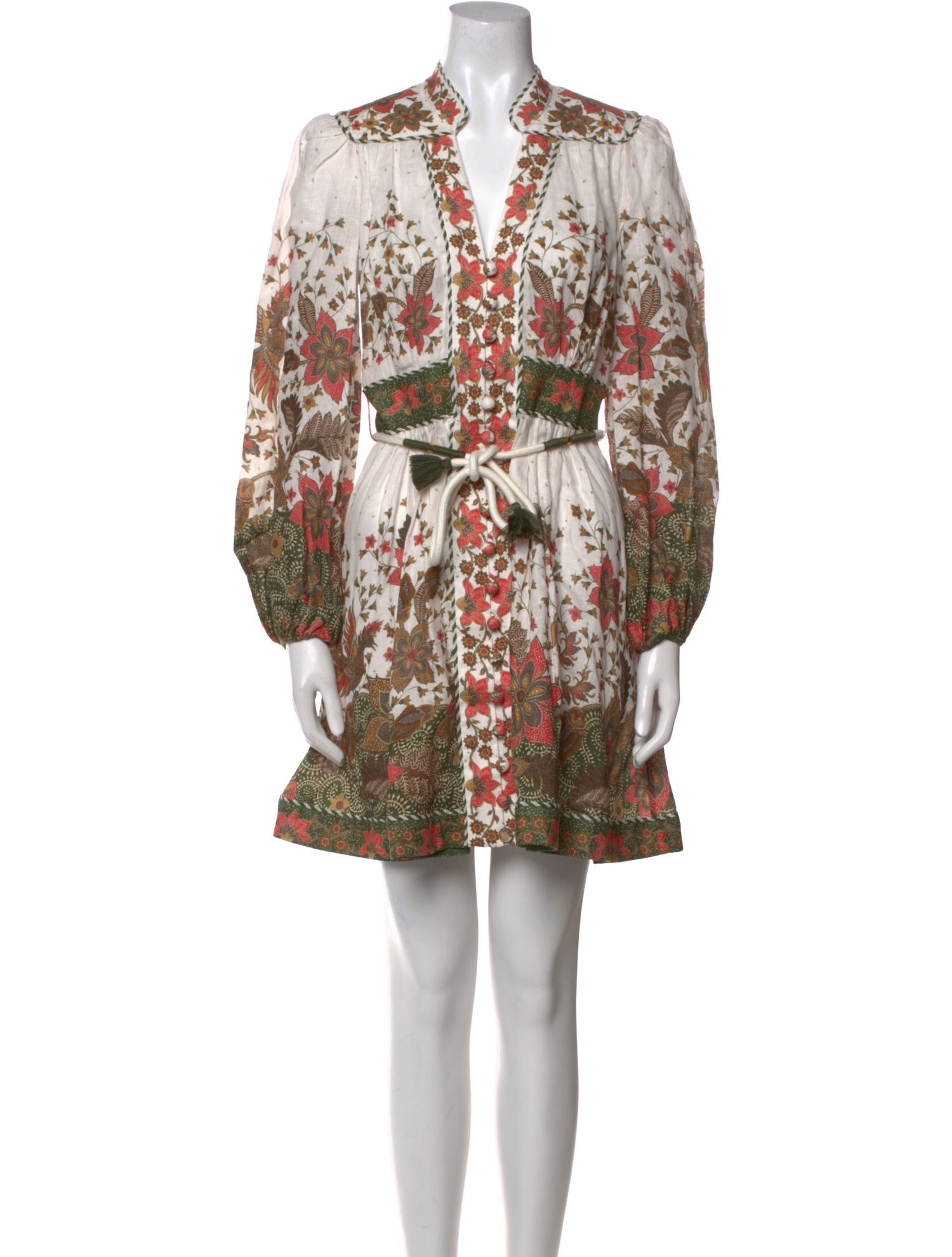 Zimmermann Linen Mini Dress