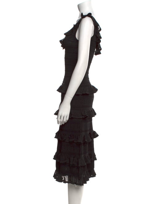 Zimmermann V-Neck Midi Length Dress