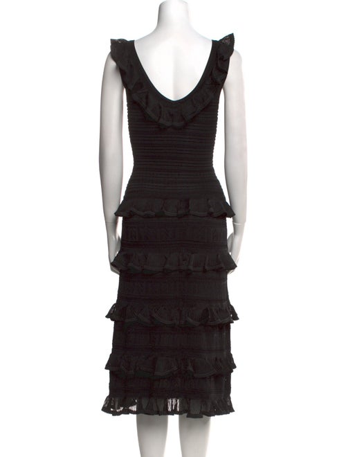 Zimmermann V-Neck Midi Length Dress