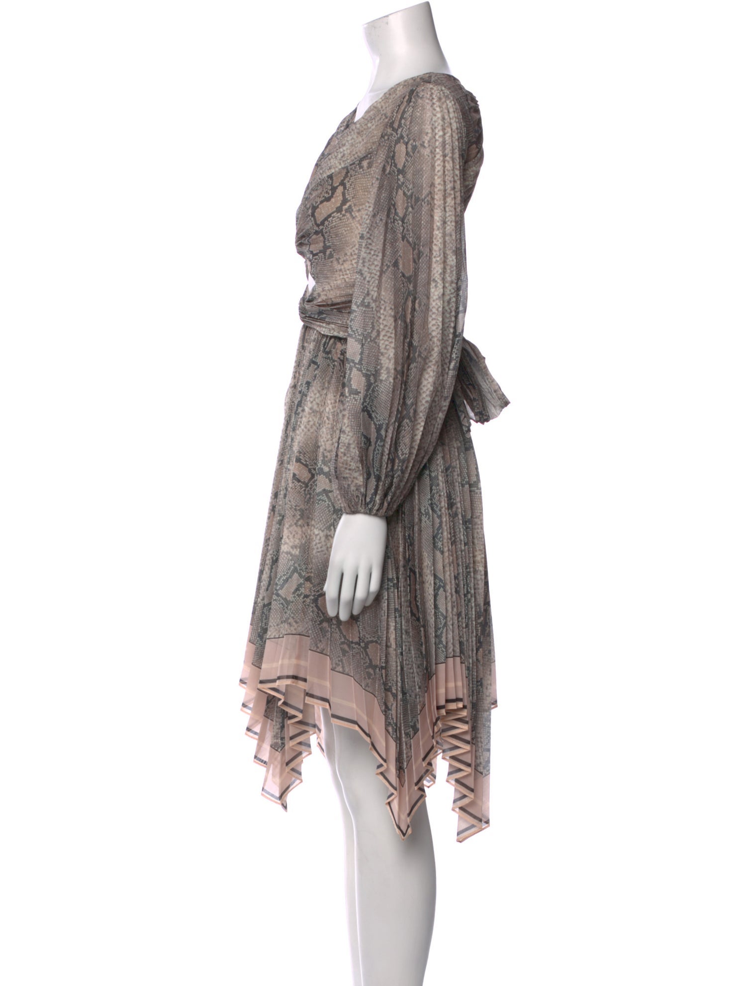Zimmermann Printed Knee-Length Dress