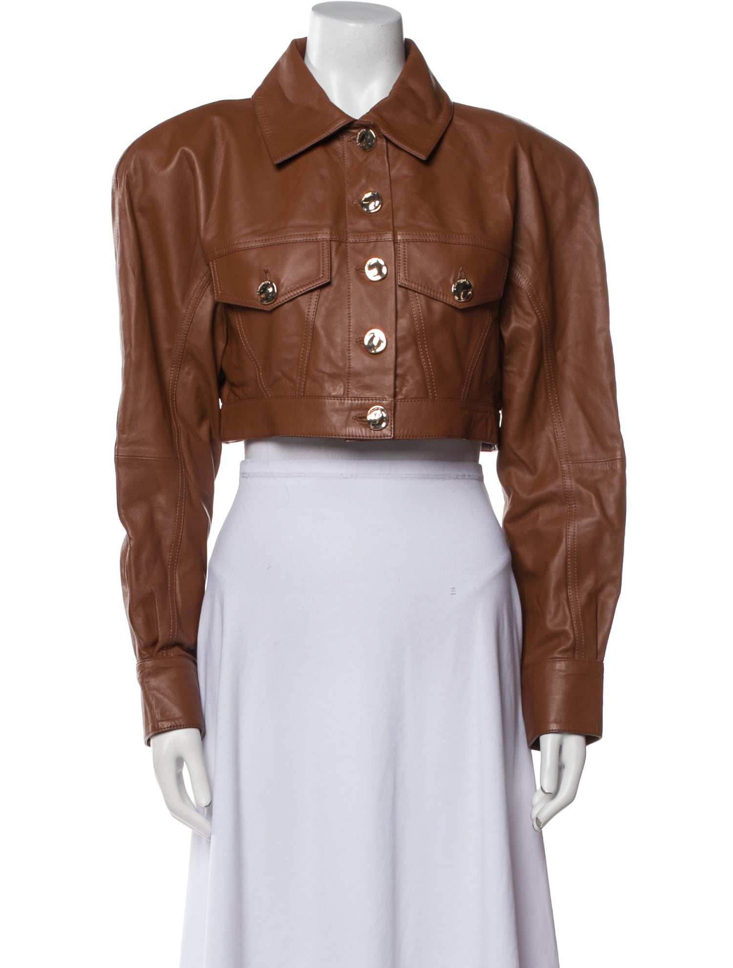 Zimmermann Leather Bolero