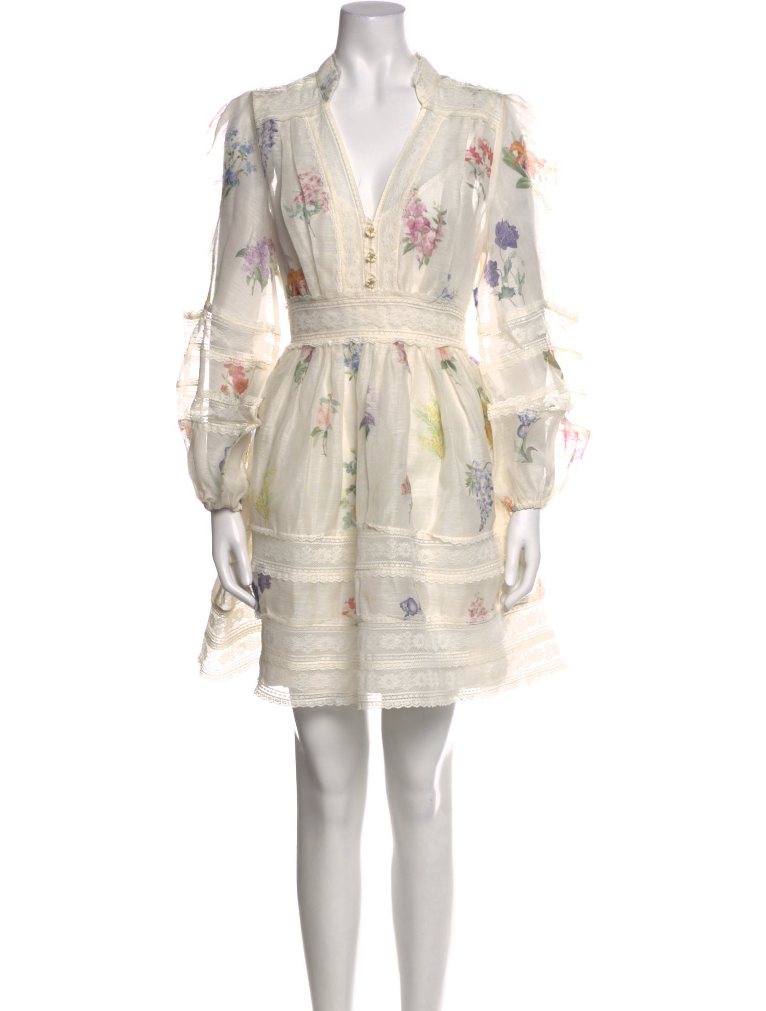 Zimmermann Linen Mini Dress