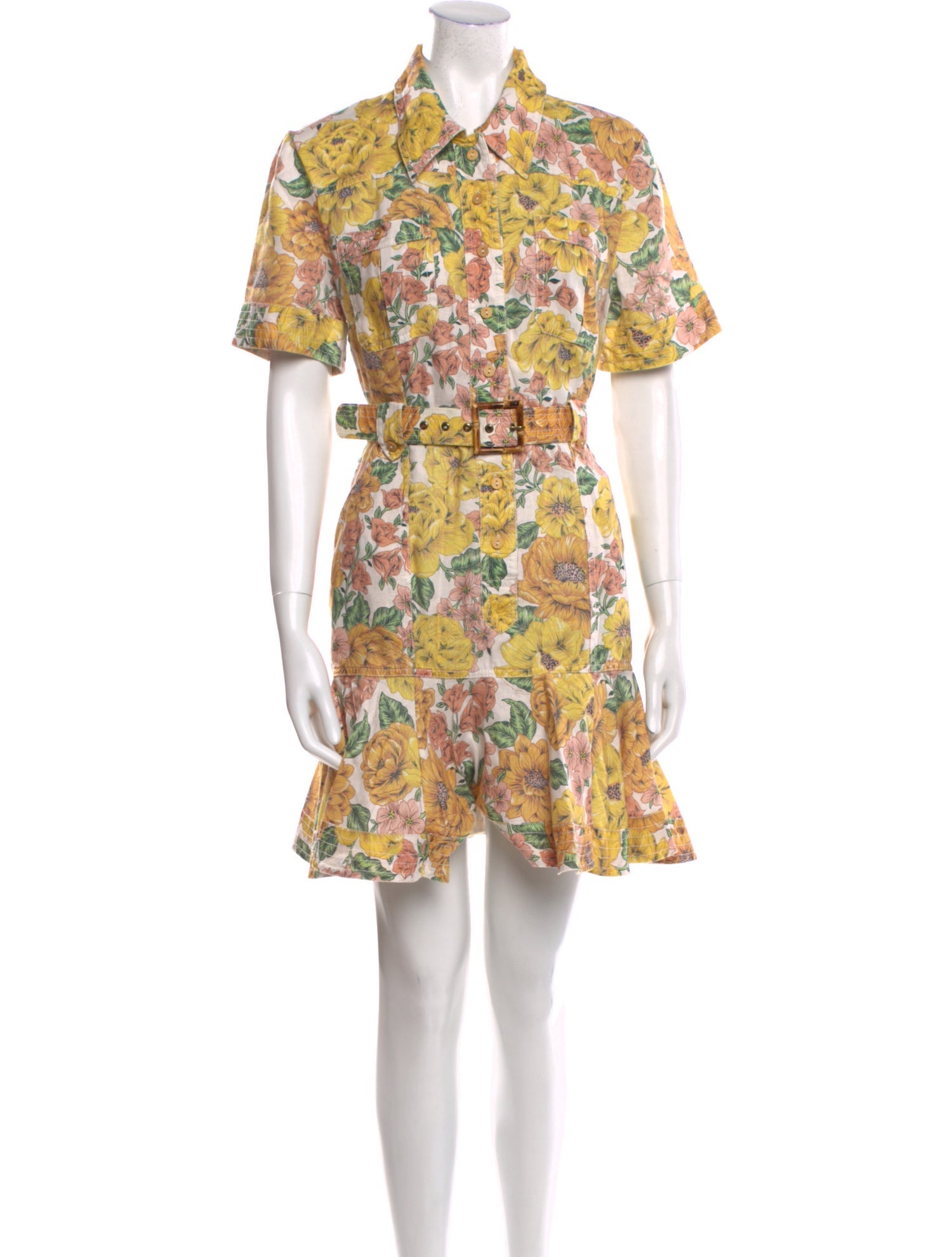 Zimmermann Linen Mini Dress