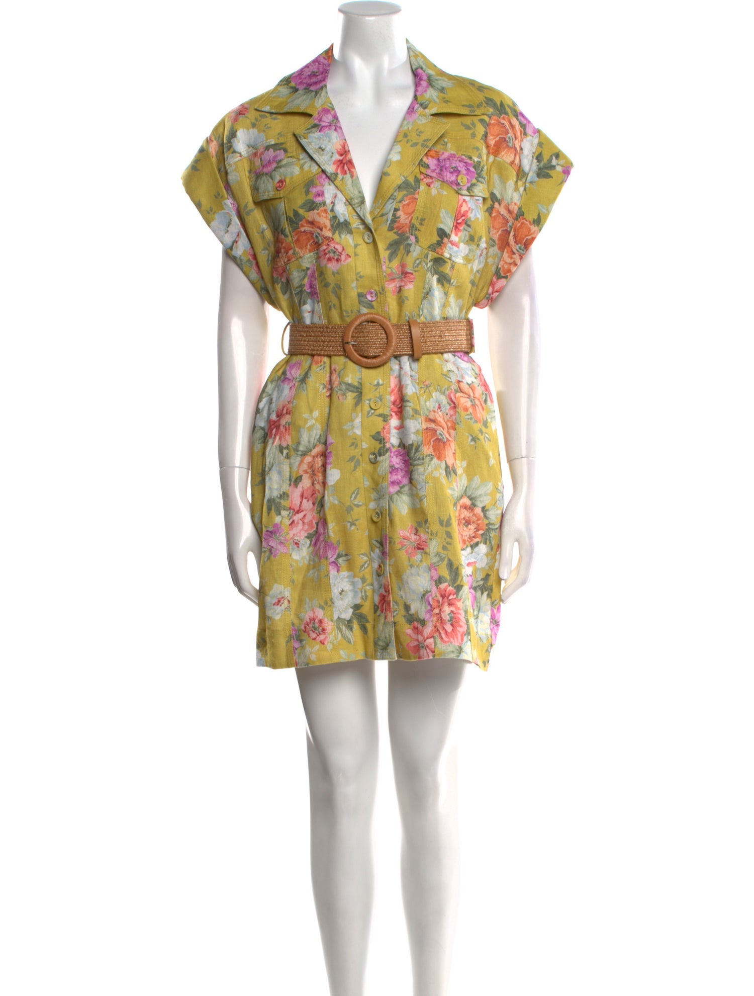 Zimmermann Linen Mini Dress