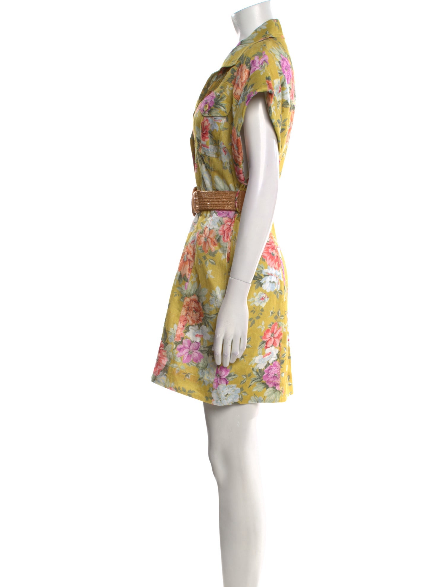 Zimmermann Linen Mini Dress