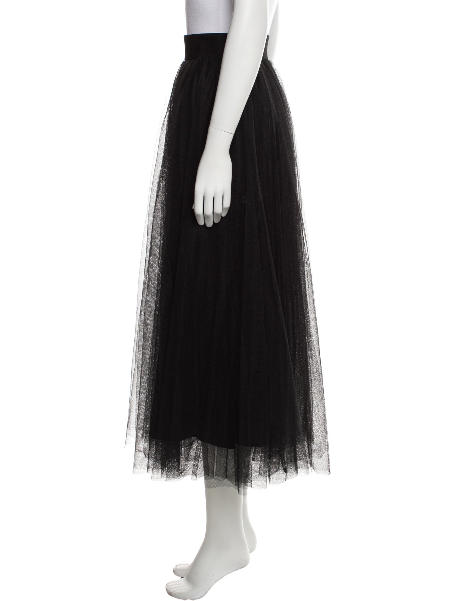 Zimmermann Mesh Accents Midi Length Skirt