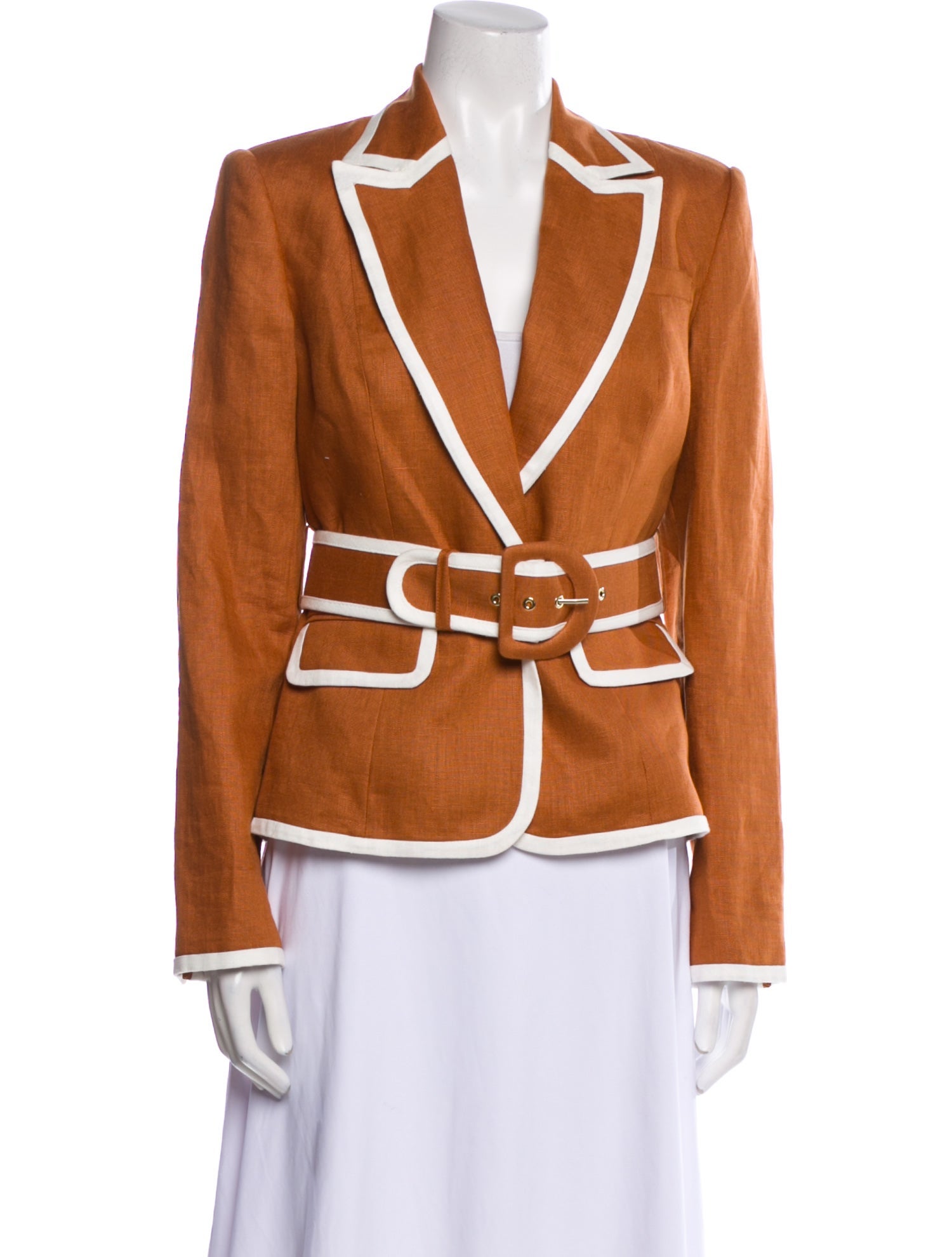 Zimmermann Linen Striped Blazer w/ Tags