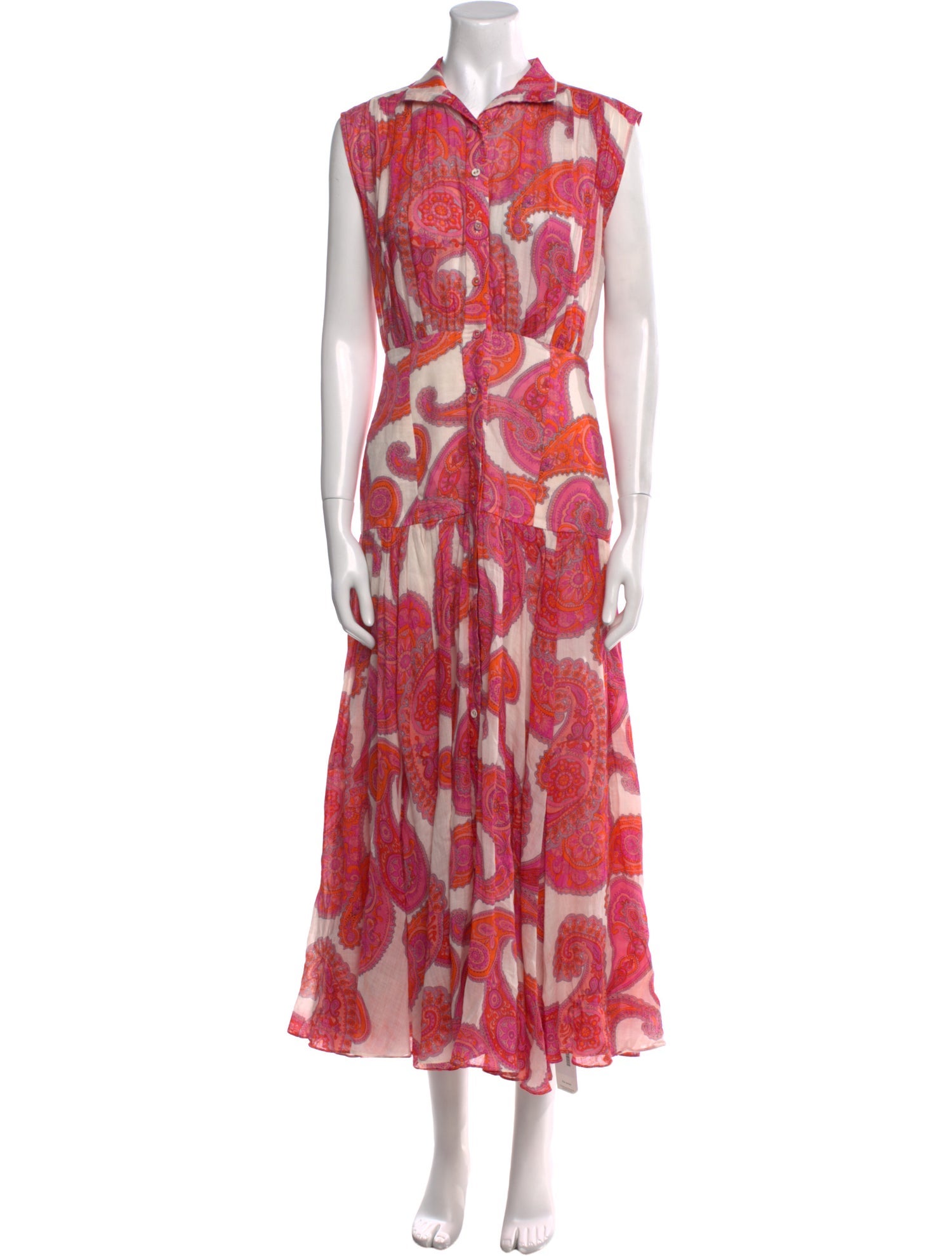 Zimmermann Paisley Print Long Dress