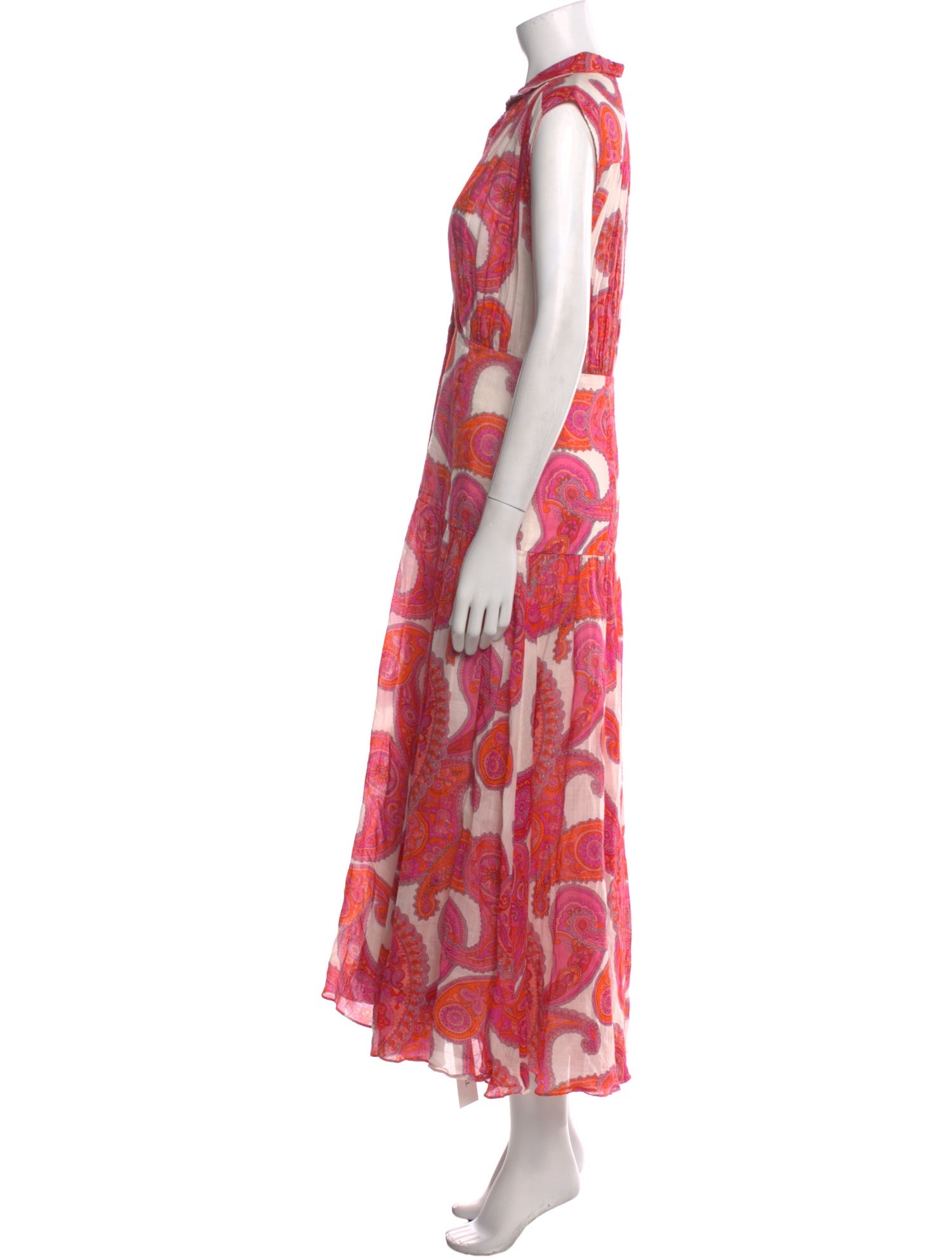Zimmermann Paisley Print Long Dress