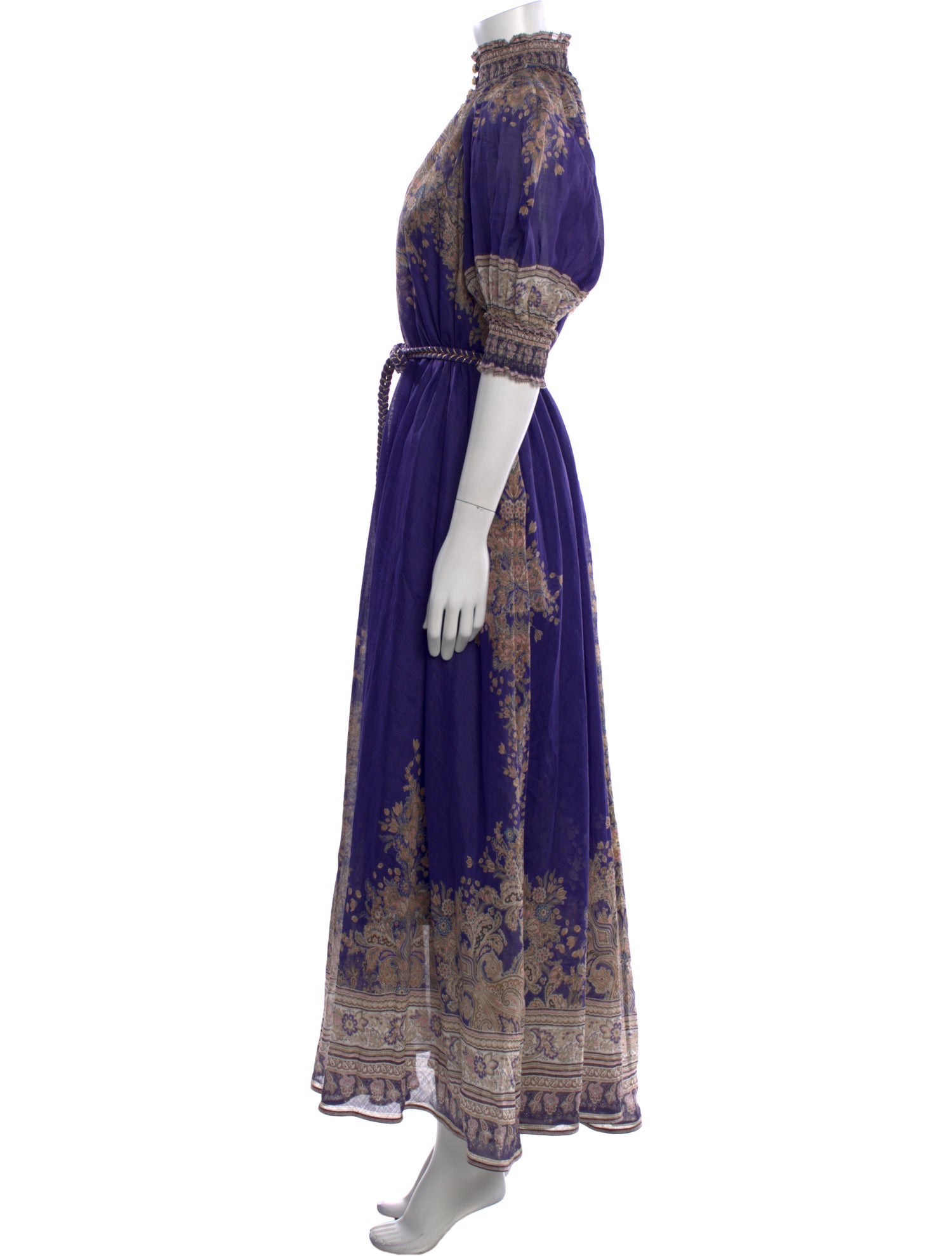 Zimmermann Printed Long Dress w/ Tags