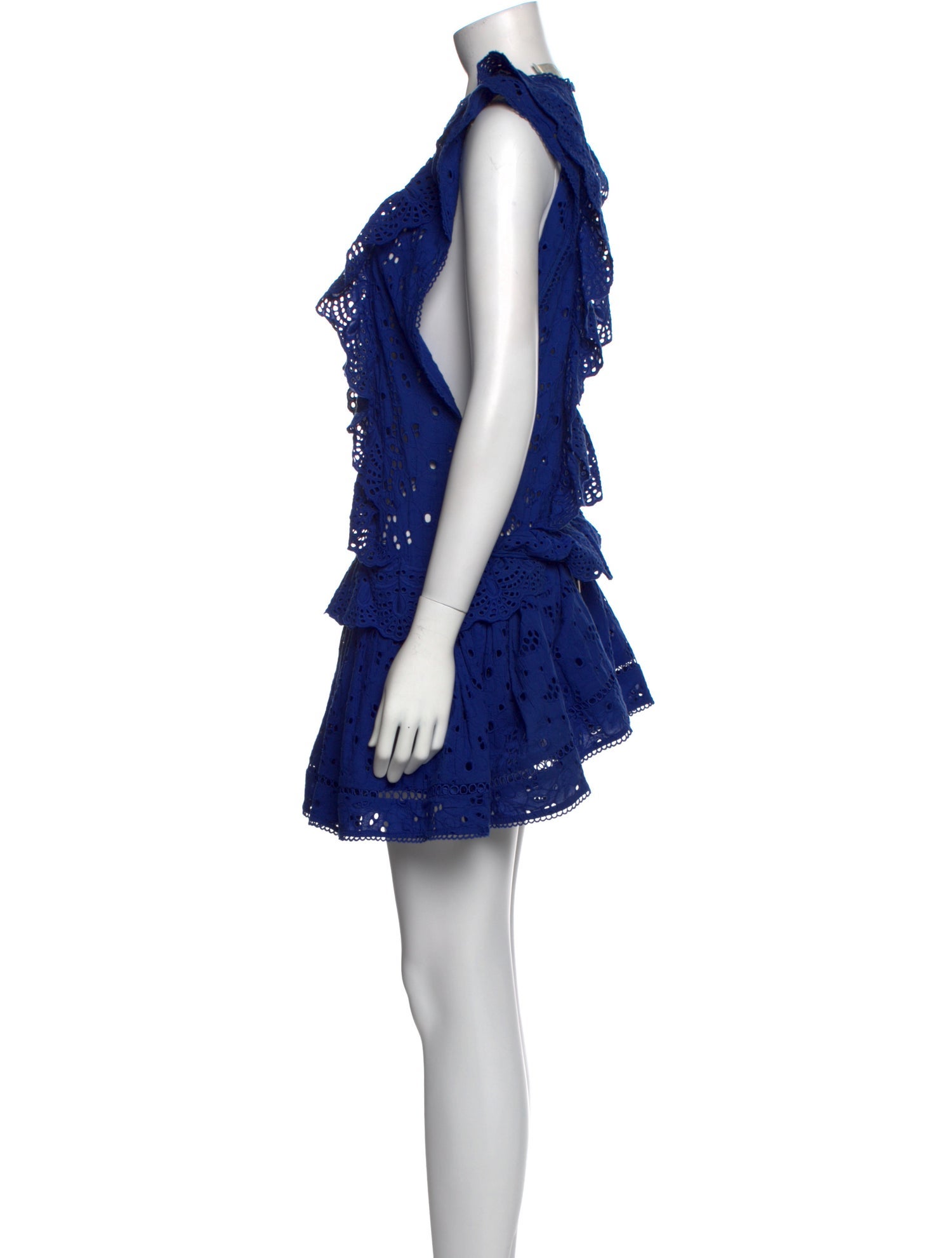 Zimmermann Lace Pattern Mini Dress