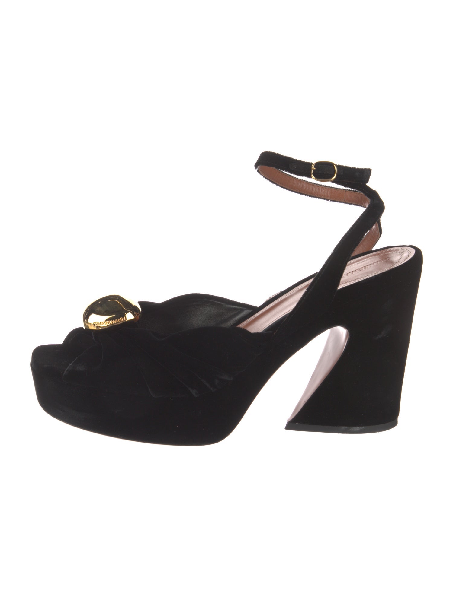 Zimmermann Velvet Sandals