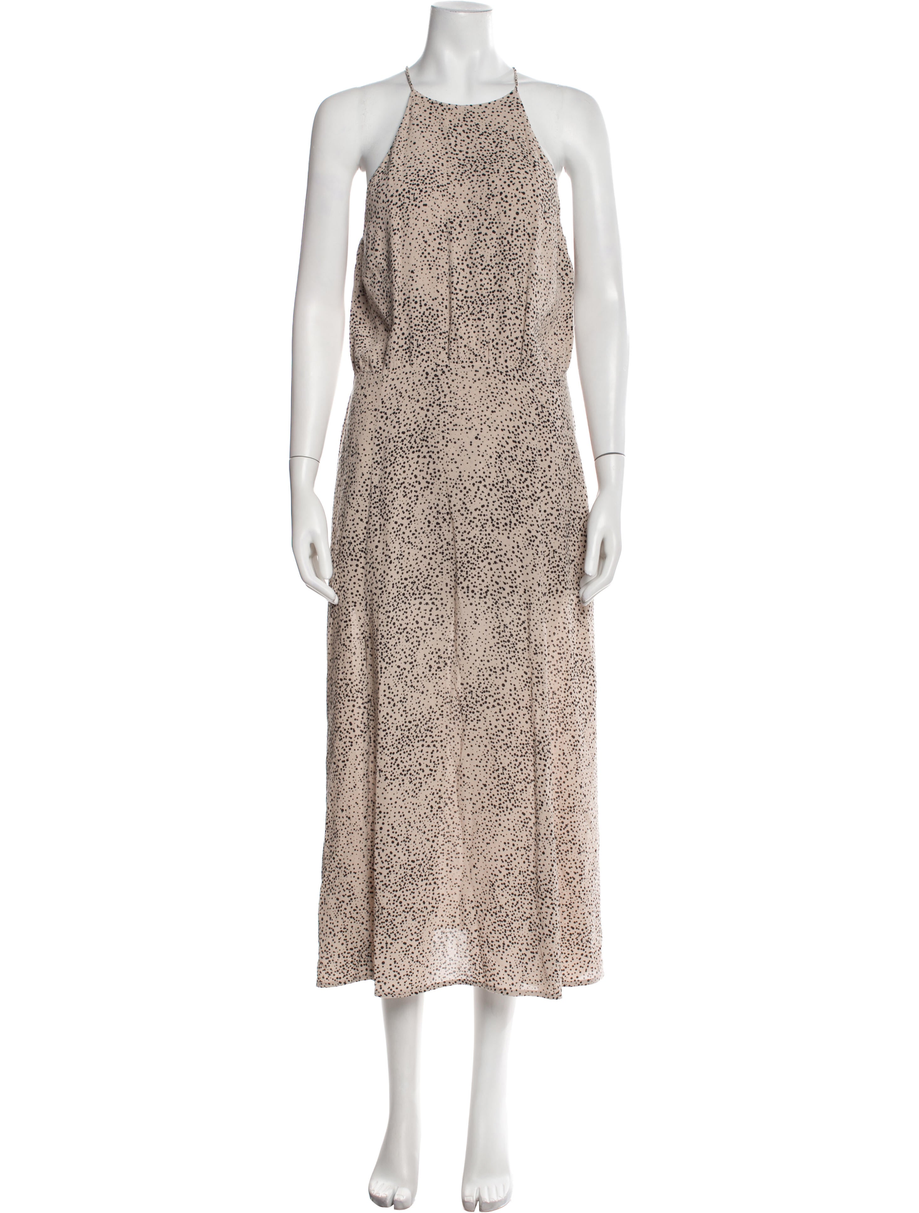 Zimmermann Animal Print Long Dress