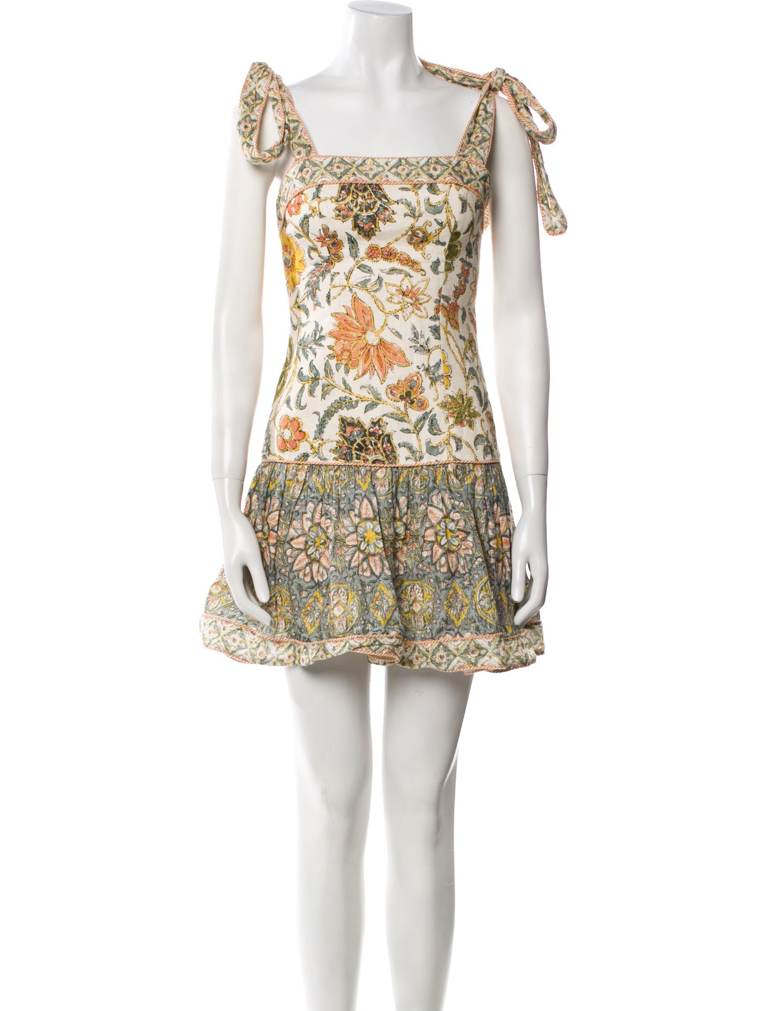 Zimmermann Linen Mini Dress