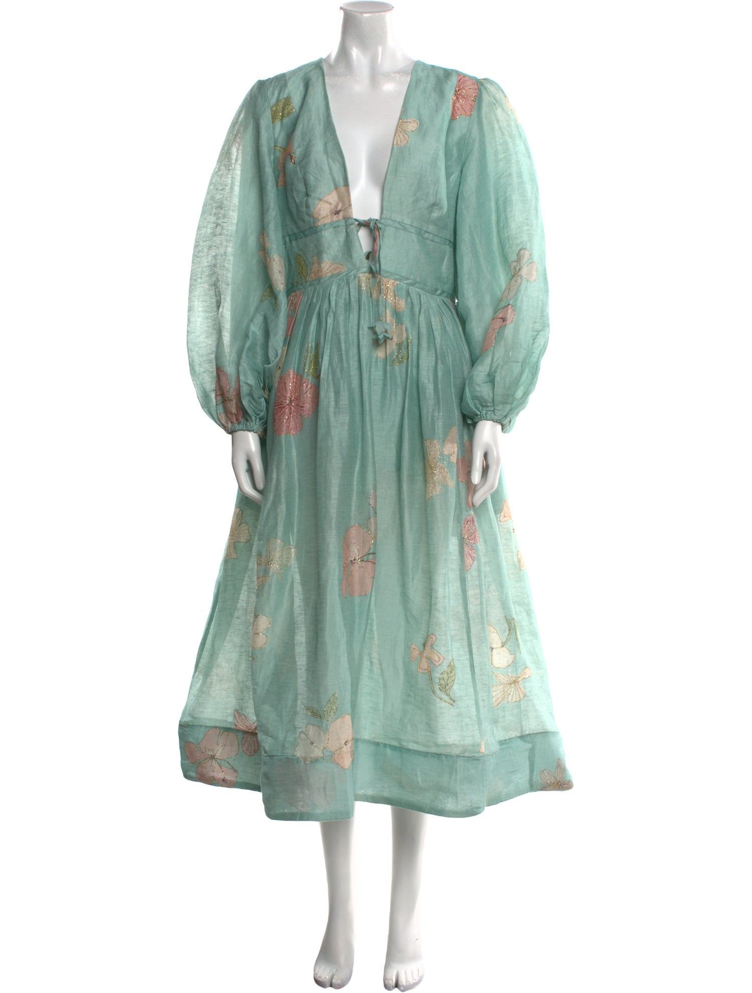 Zimmermann Linen Long Dress w/ Tags