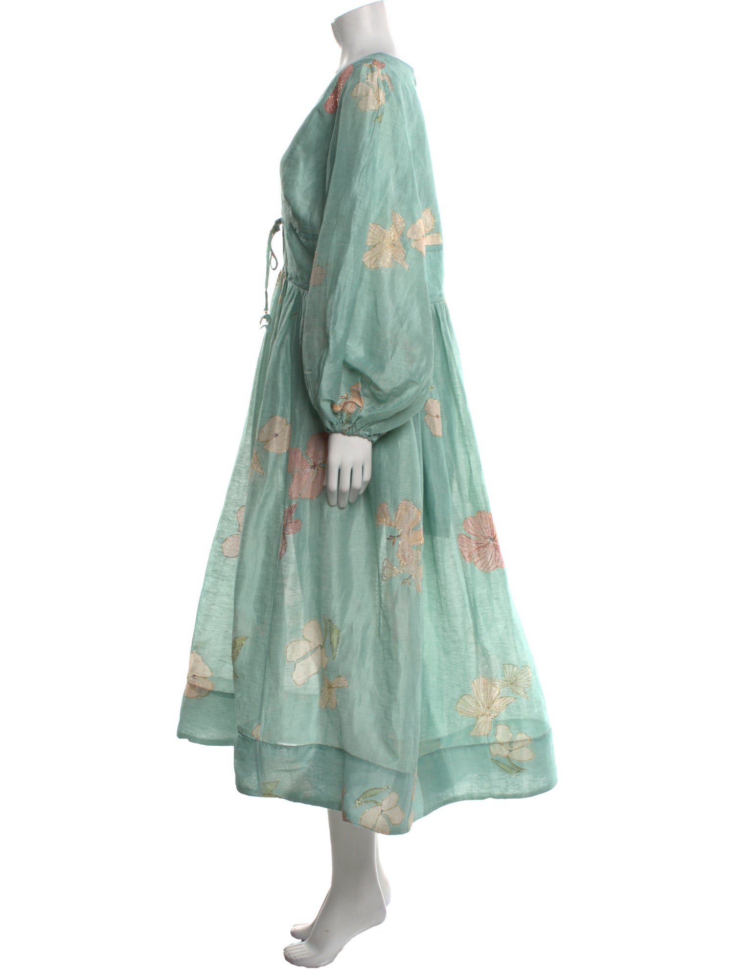 Zimmermann Linen Long Dress w/ Tags