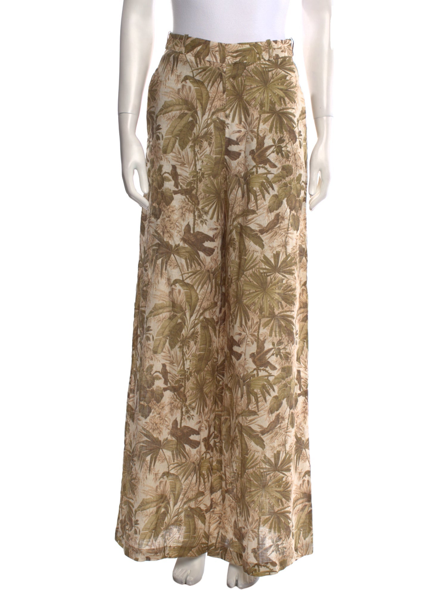 Zimmermann Linen Wide Leg Pants