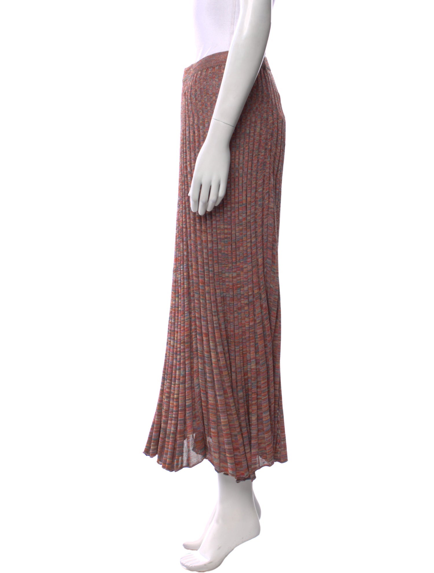 Zimmermann Pleated Accents Midi Length Skirt w/ Tags