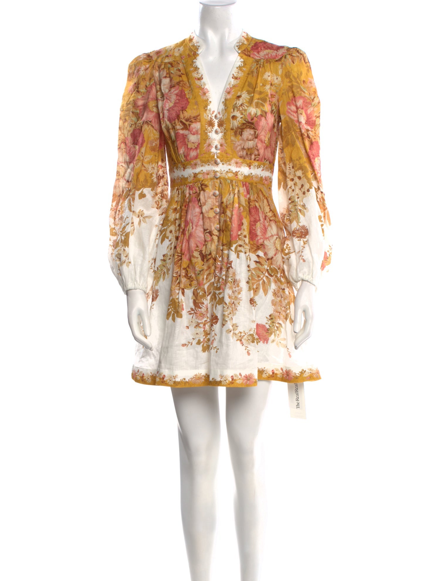 Zimmermann Linen Mini Dress