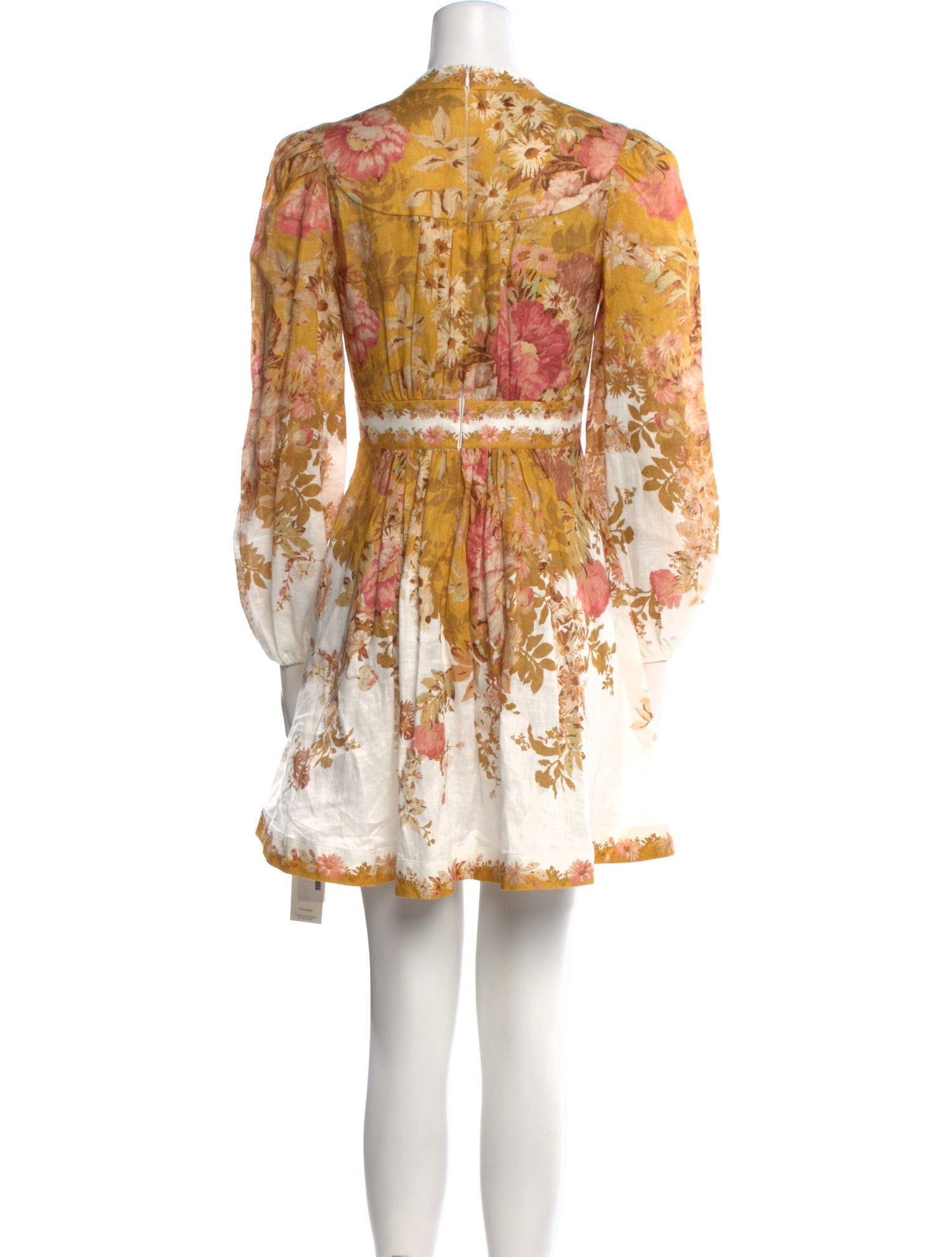 Zimmermann Linen Mini Dress