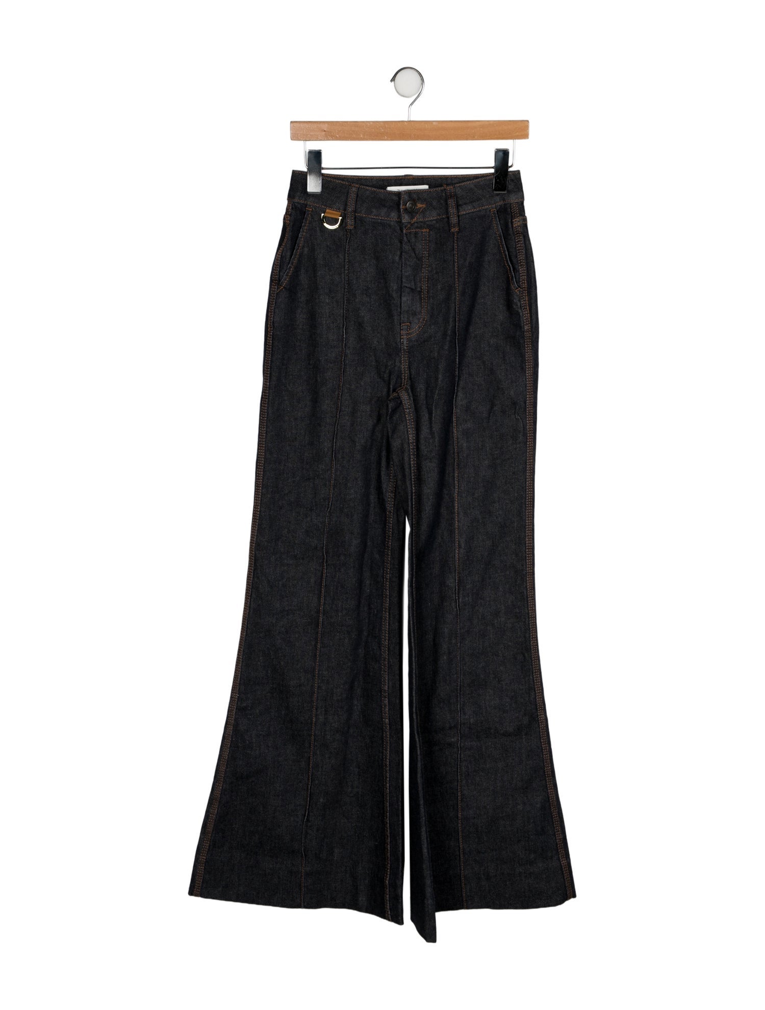 Zimmermann High-Rise Wide Leg Jeans