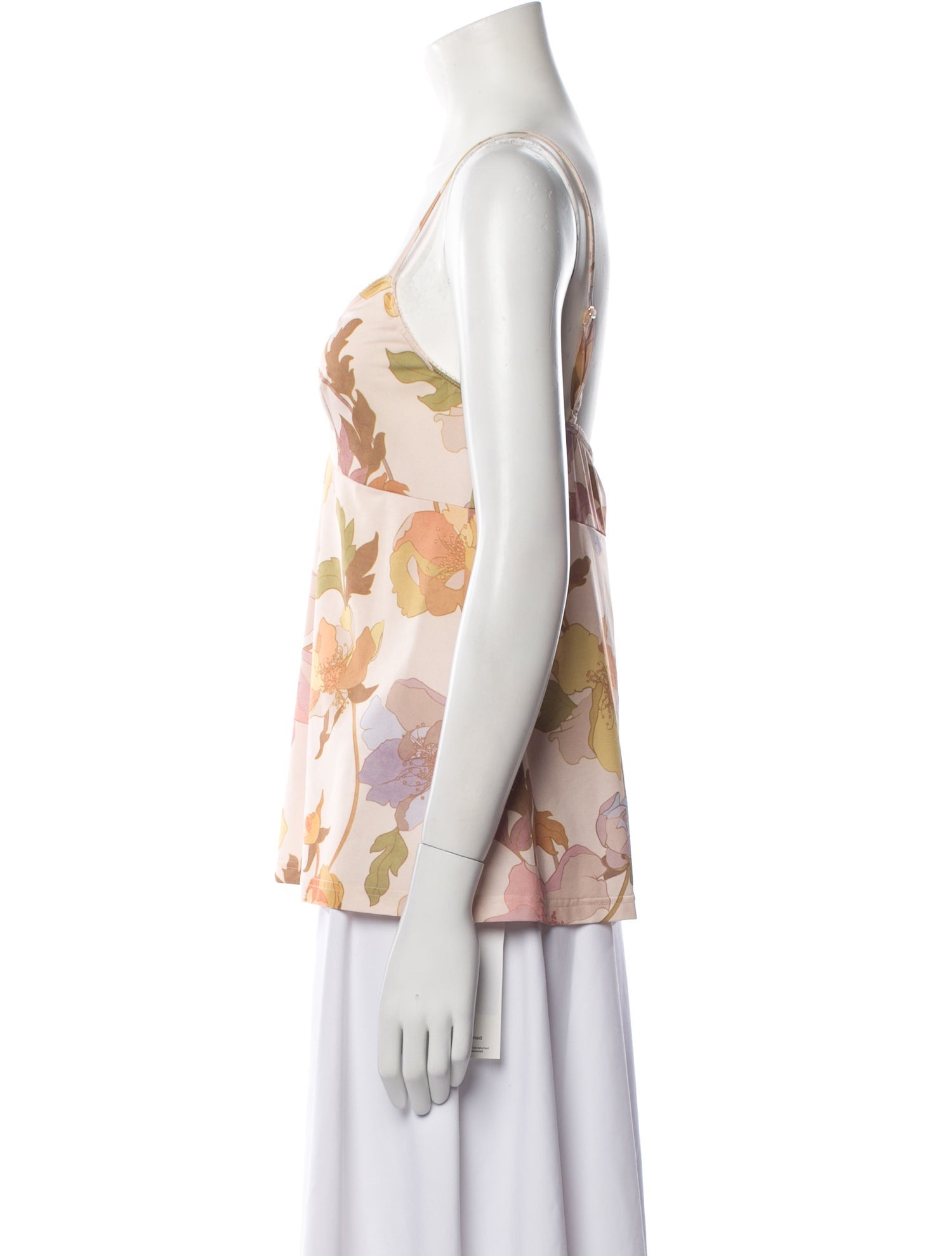 Zimmermann Floral Print V-Neck Top