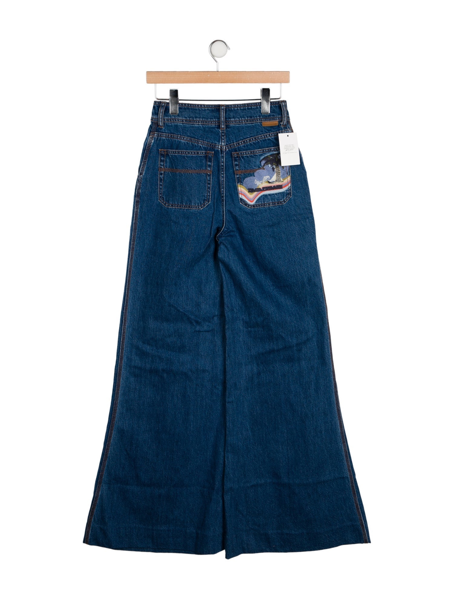 Zimmermann High-Rise Wide Leg Jeans w/ Tags