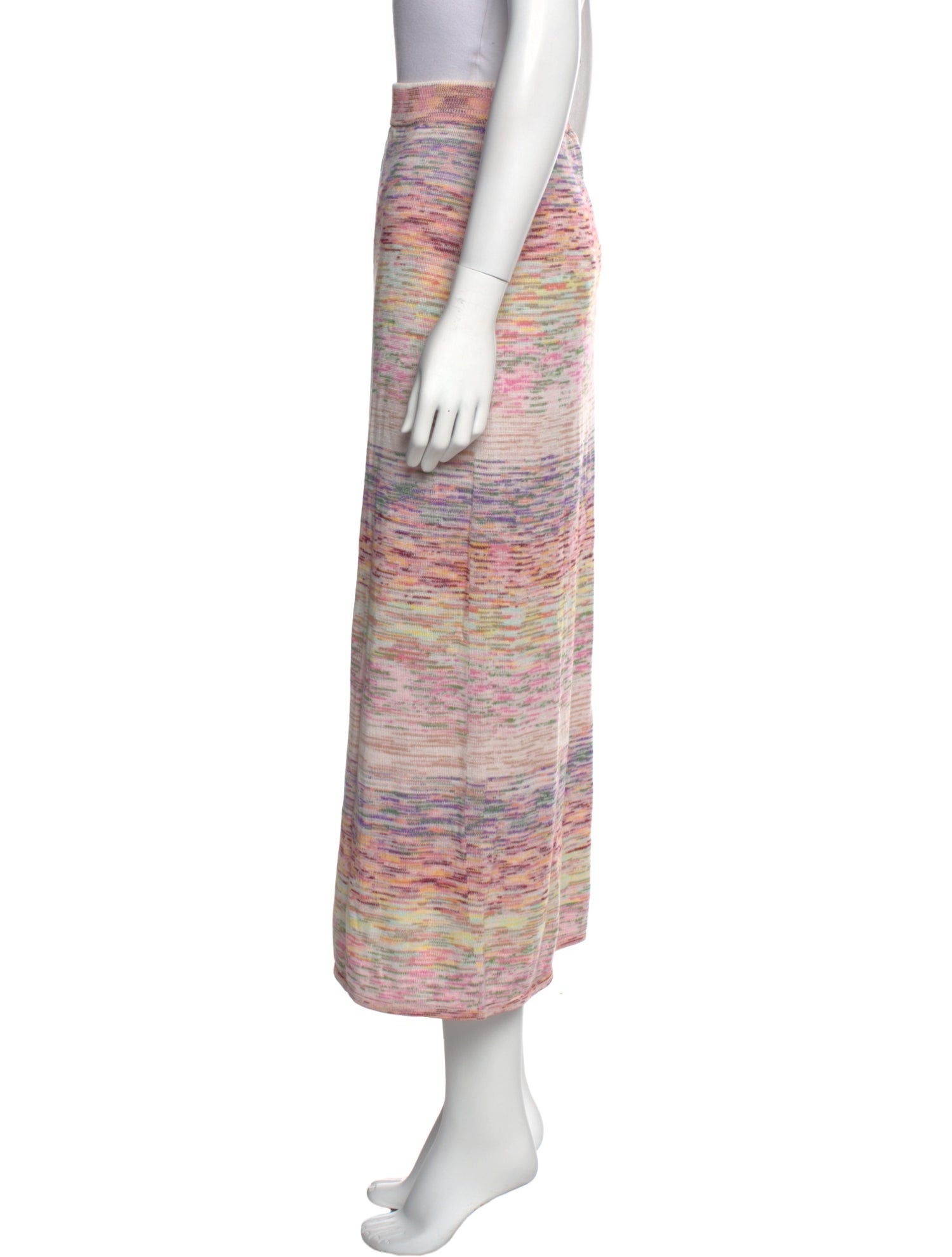 Zimmermann Striped Midi Length Skirt