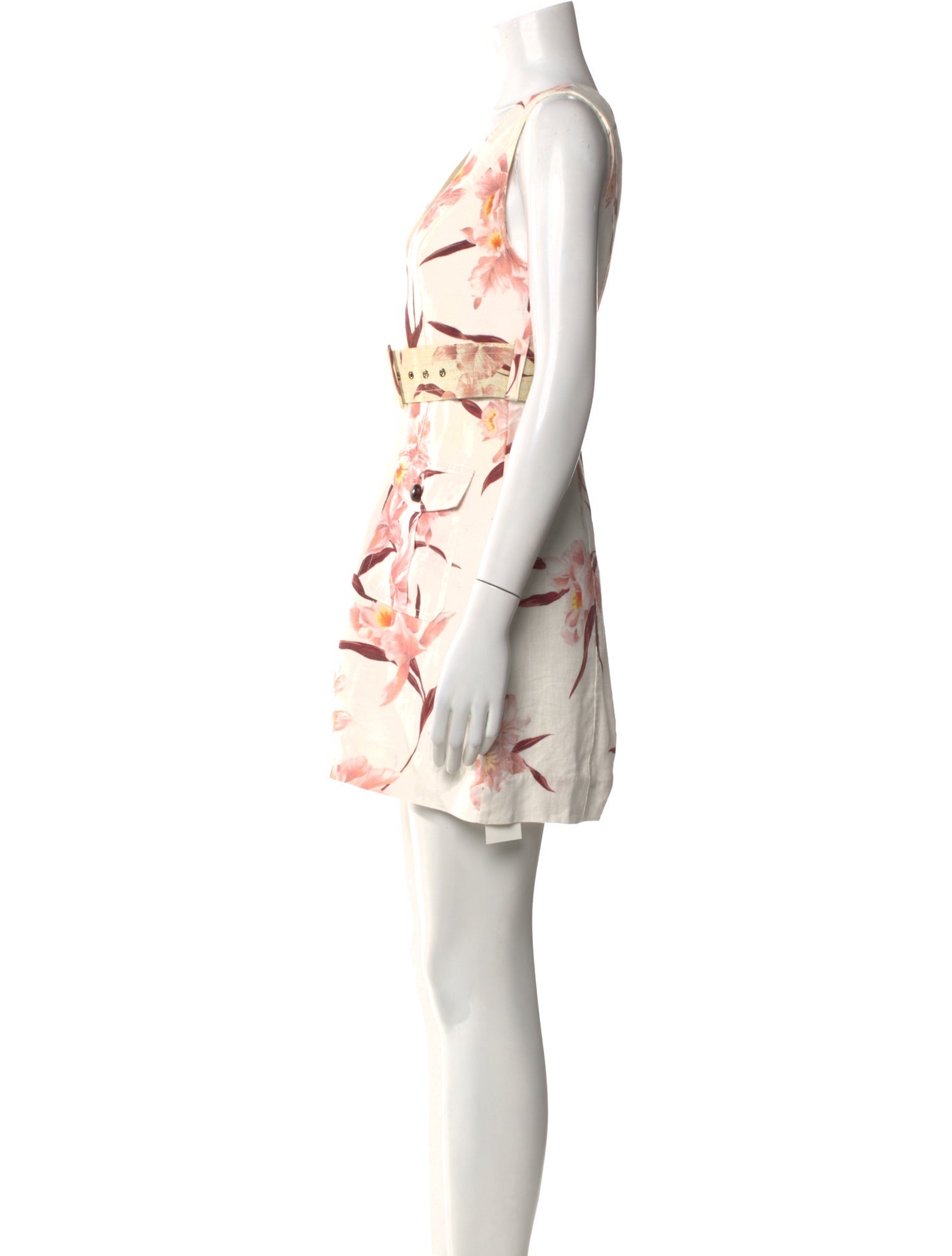 Zimmermann Linen Mini Dress