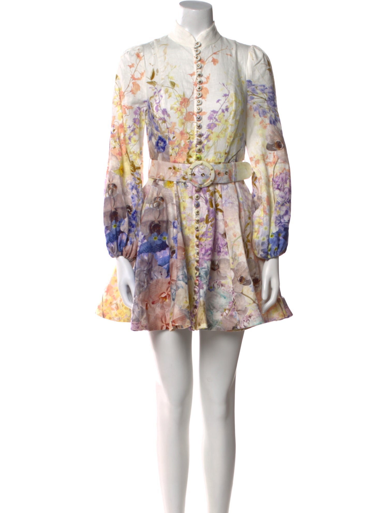 Zimmermann Linen Mini Dress