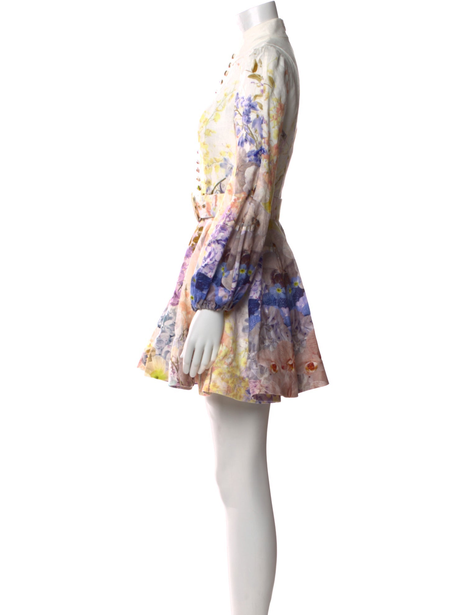 Zimmermann Linen Mini Dress