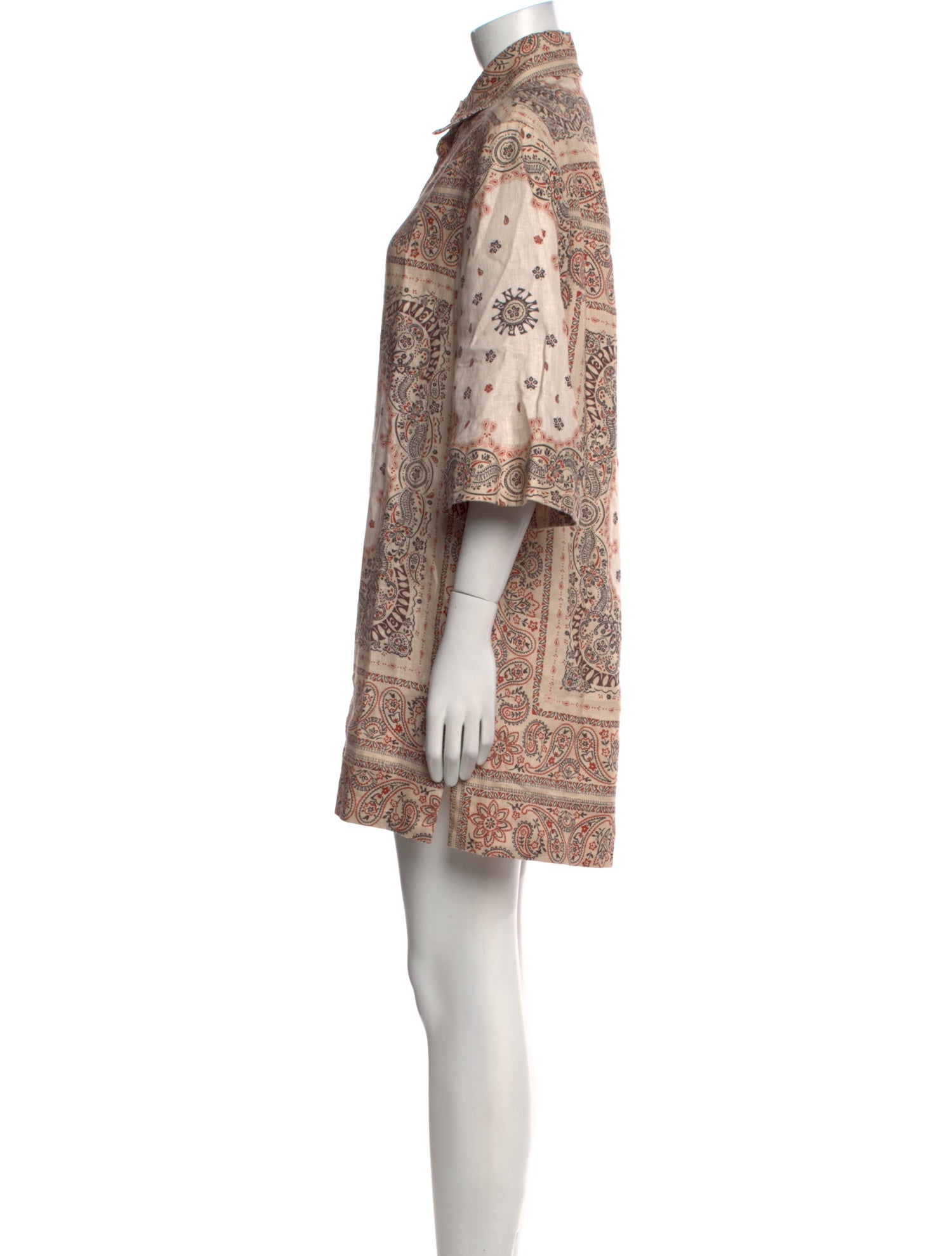 Zimmermann Linen Mini Dress