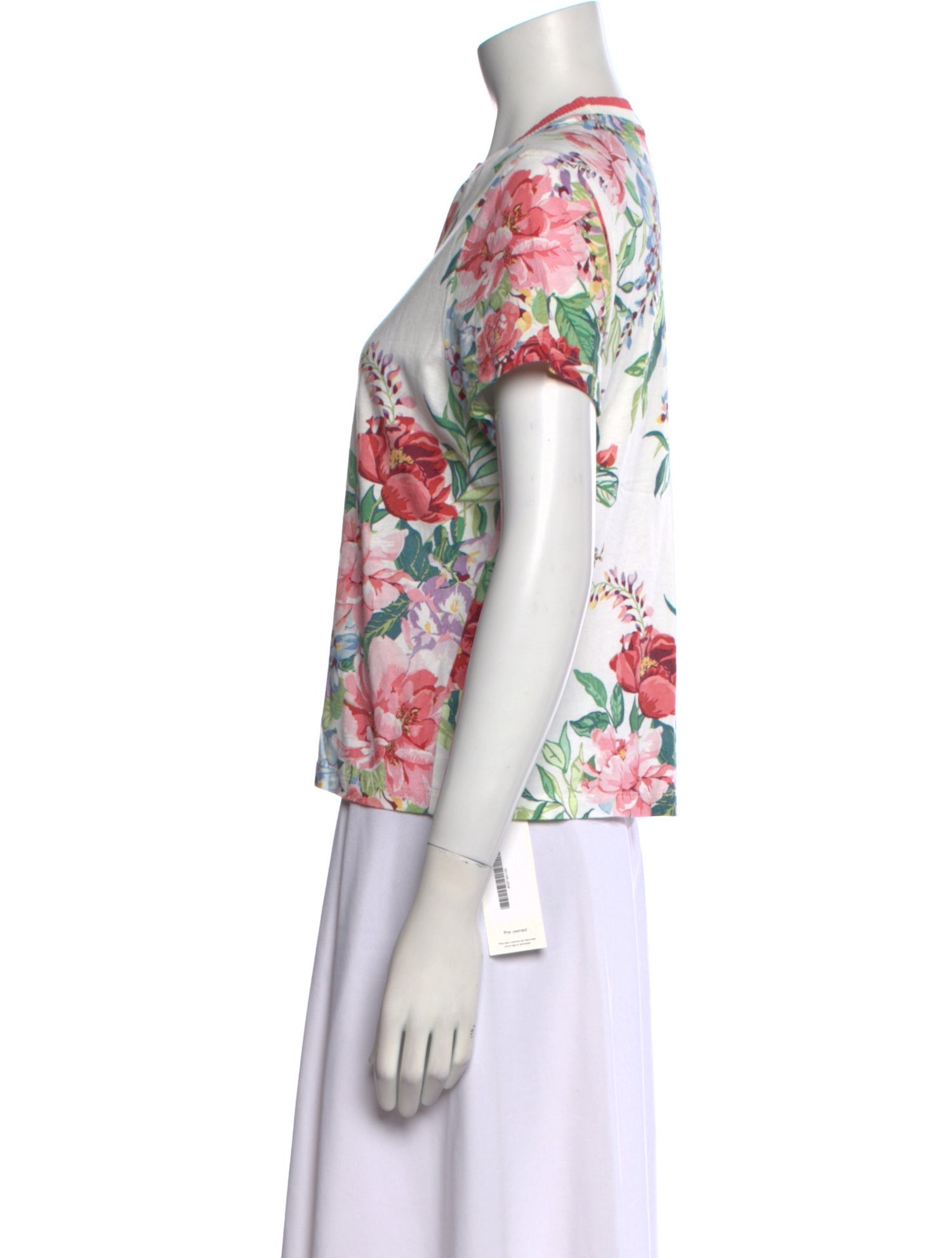 Zimmermann Floral Print Crew Neck T-Shirt