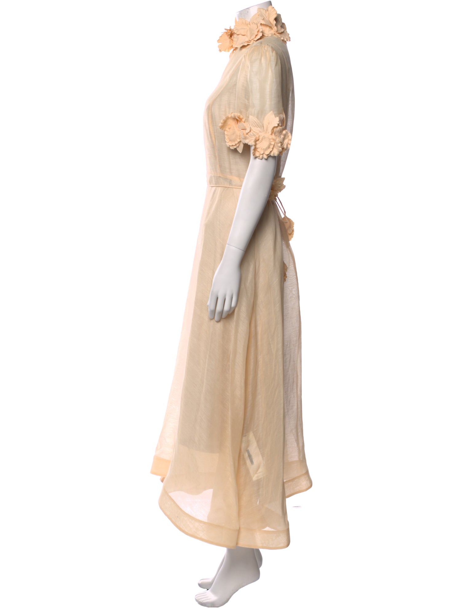 Zimmermann Linen Midi Length Dress