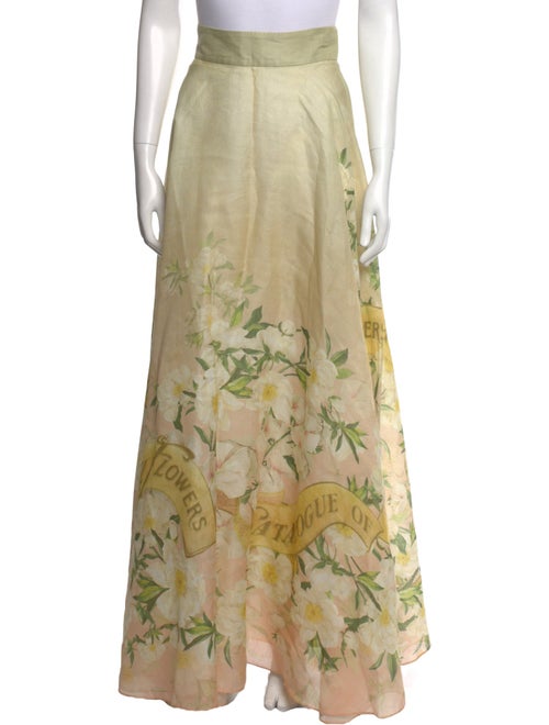 Zimmermann Linen Long Skirt